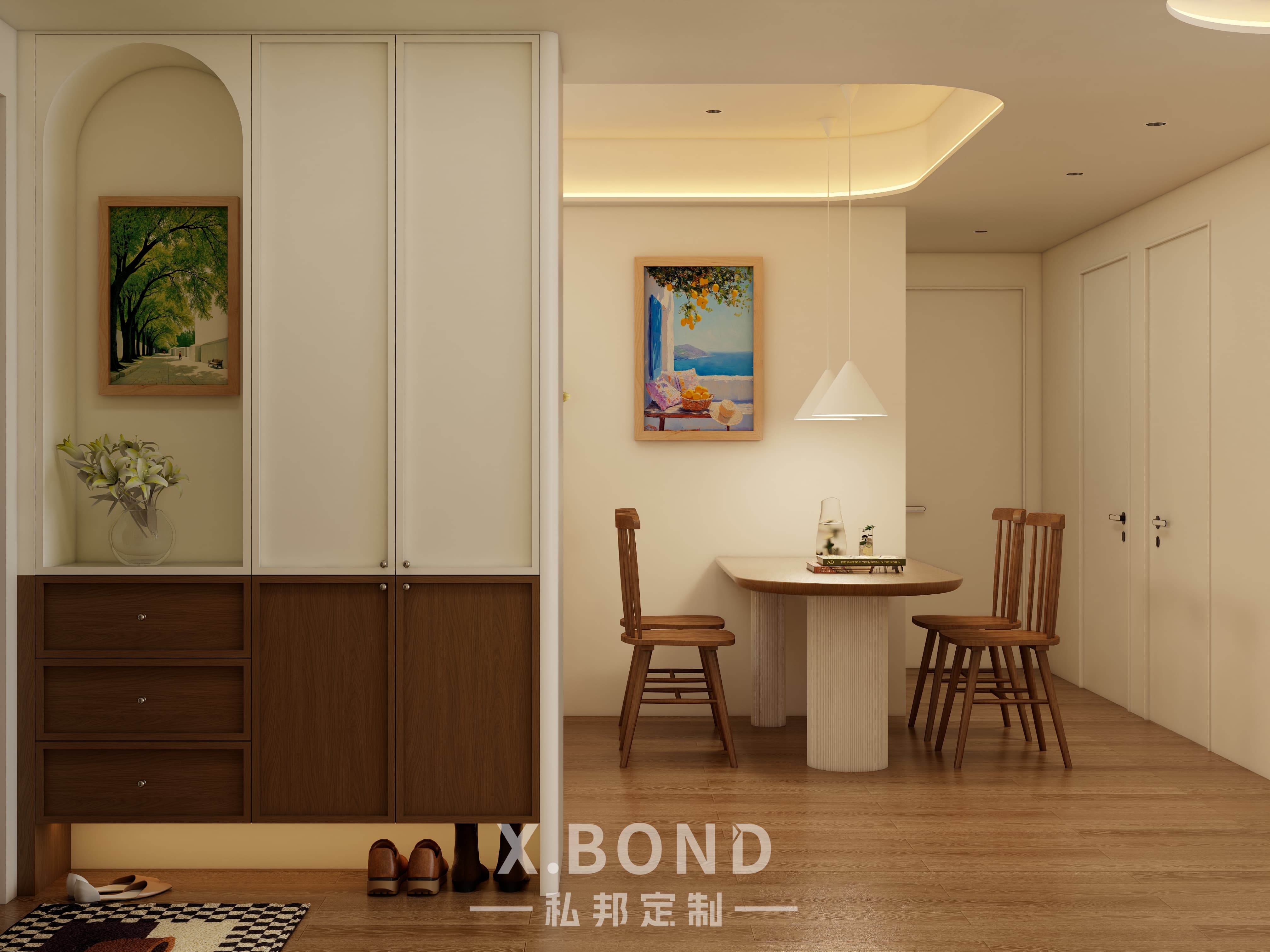 Entryway/Shoe Cabinet 0021