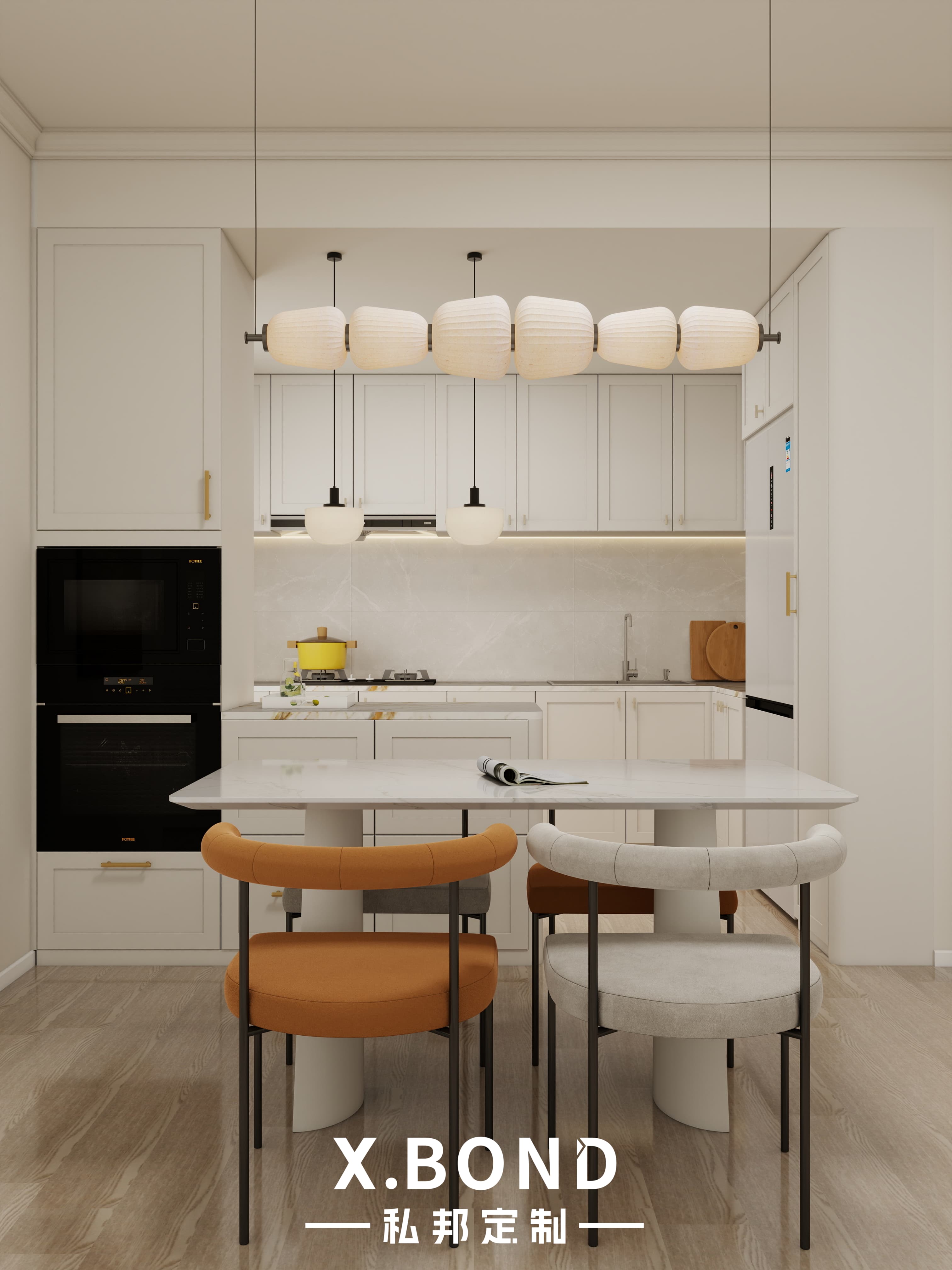 Whole-House Customization 0024: 4-Room BTO at Toh Guan Grove | Modern French Style Design