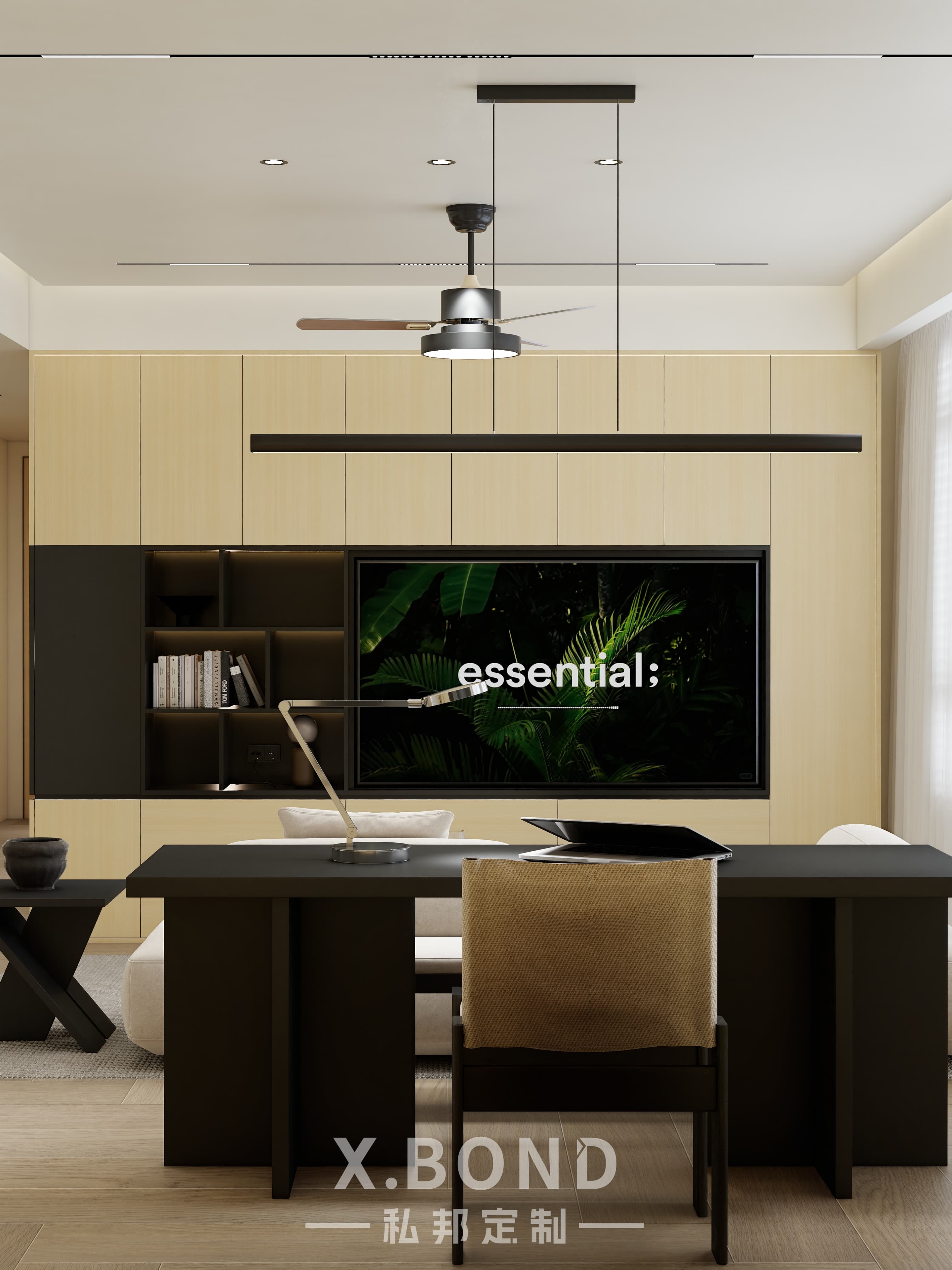 Whole-House Customization 0016: 5-Room BTO at Parc Residences Tengah | Modern Original Wood Minimalist Design-X.BOND Customize Furniture Design