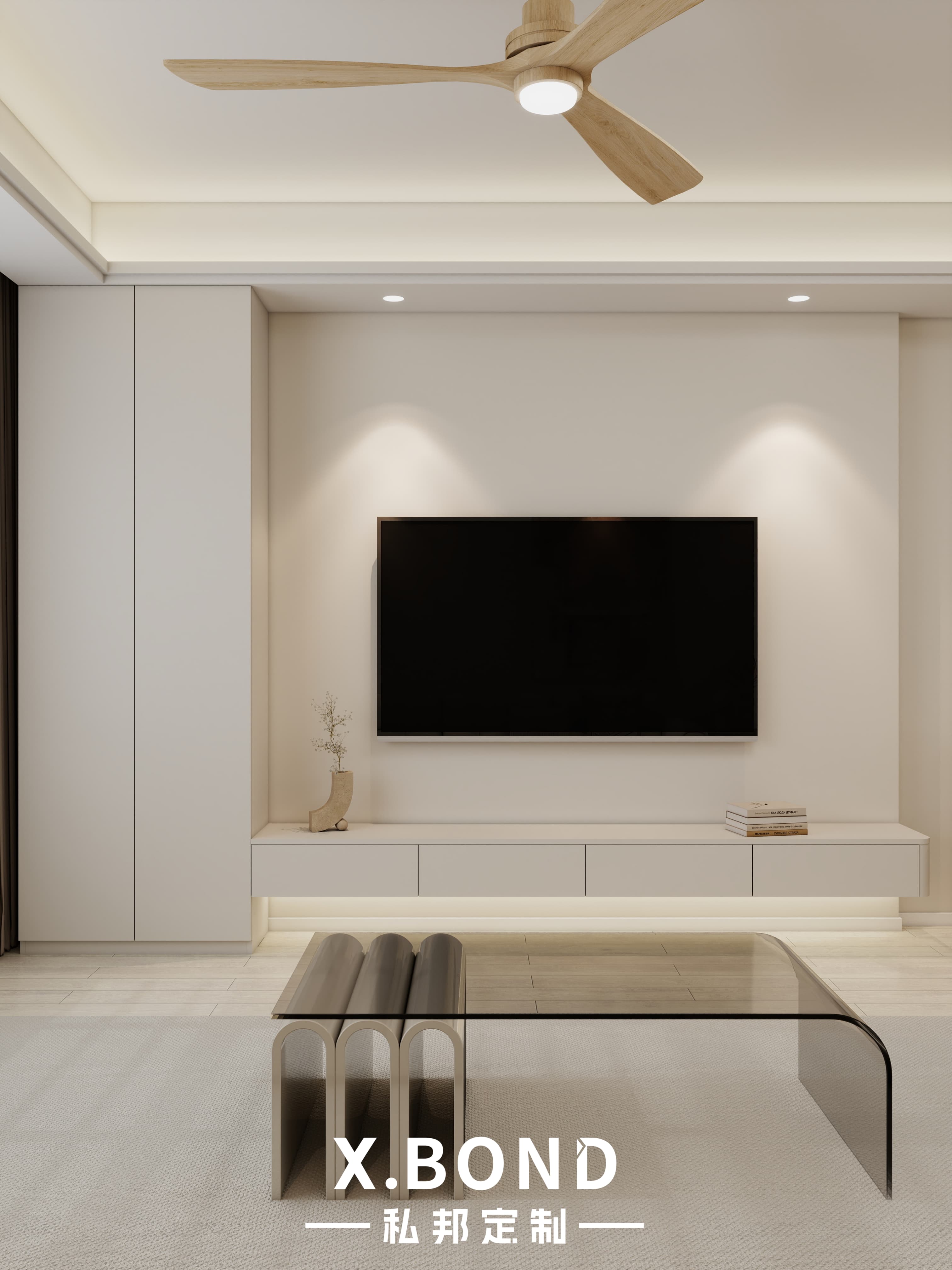 Whole-House Customization 0023: 3-Room BTO at Nanyang Opal | Original Wood Minimalist Style Design