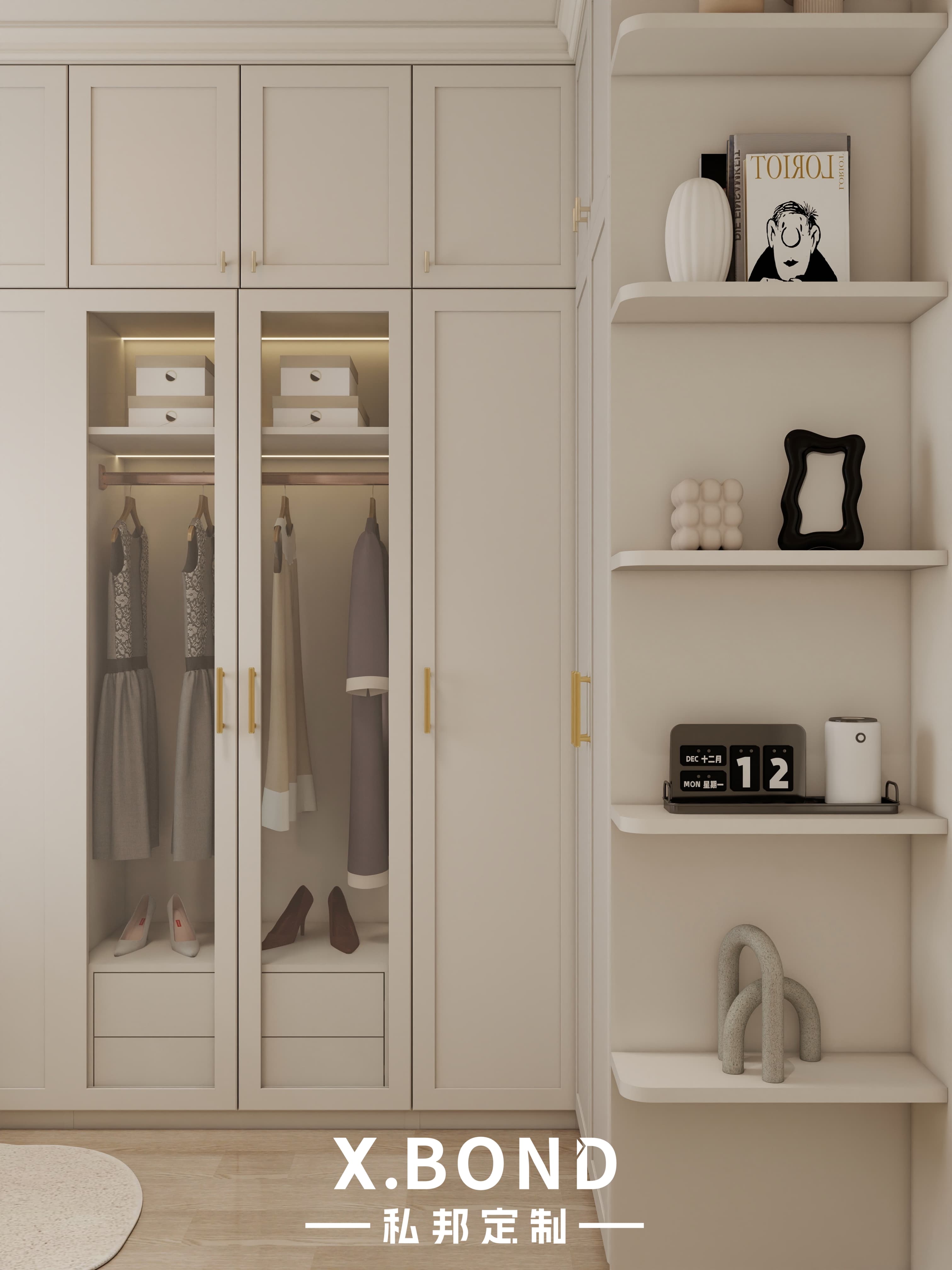 Whole-House Customization 0024: 4-Room BTO at Toh Guan Grove | Modern French Style Design