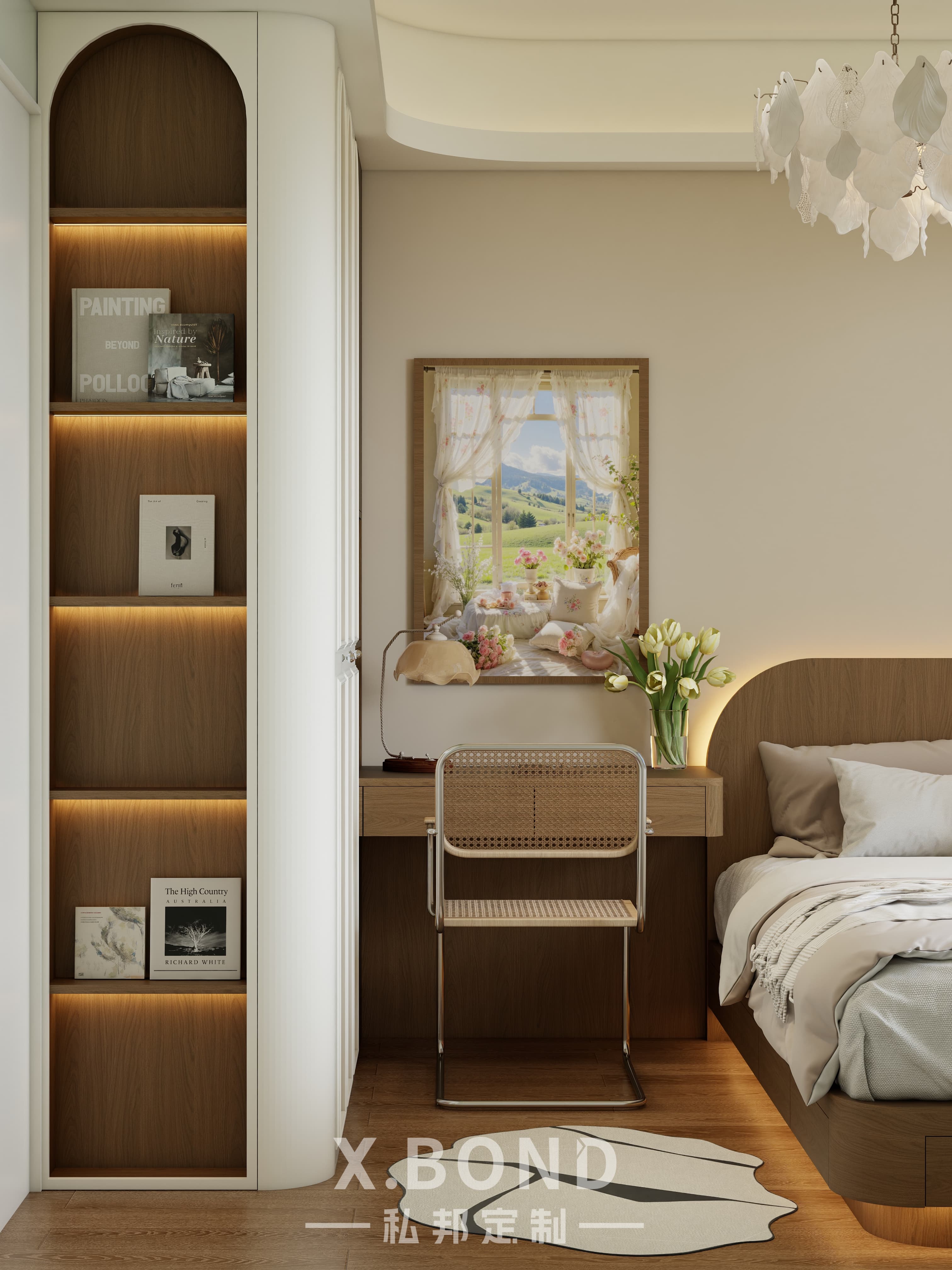 Whole-House Customization 0020: 4-Room BTO at Parc Residences Tengah | French Cream Style Design