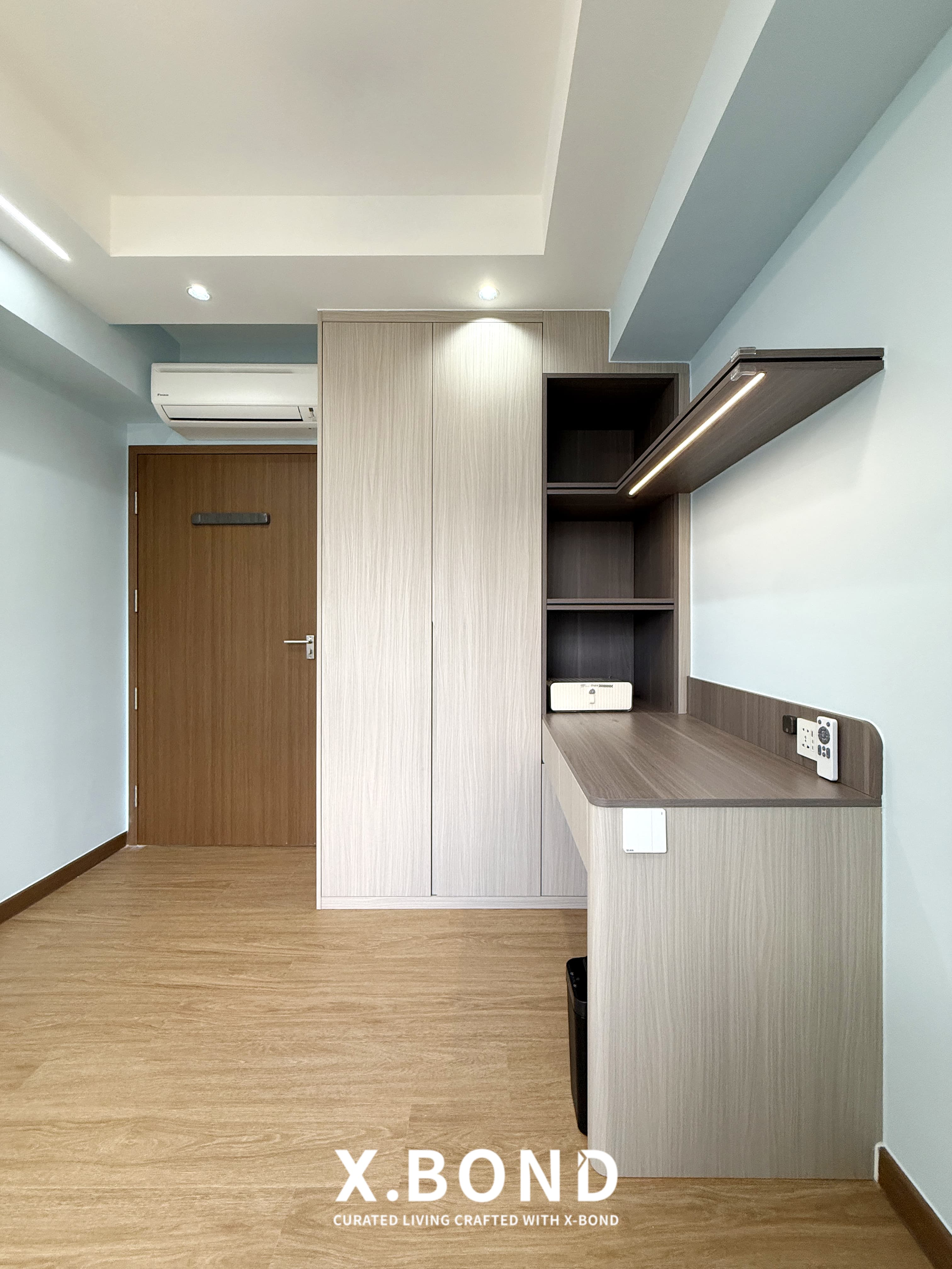 Modern Minimalist Living Space in Tengah
