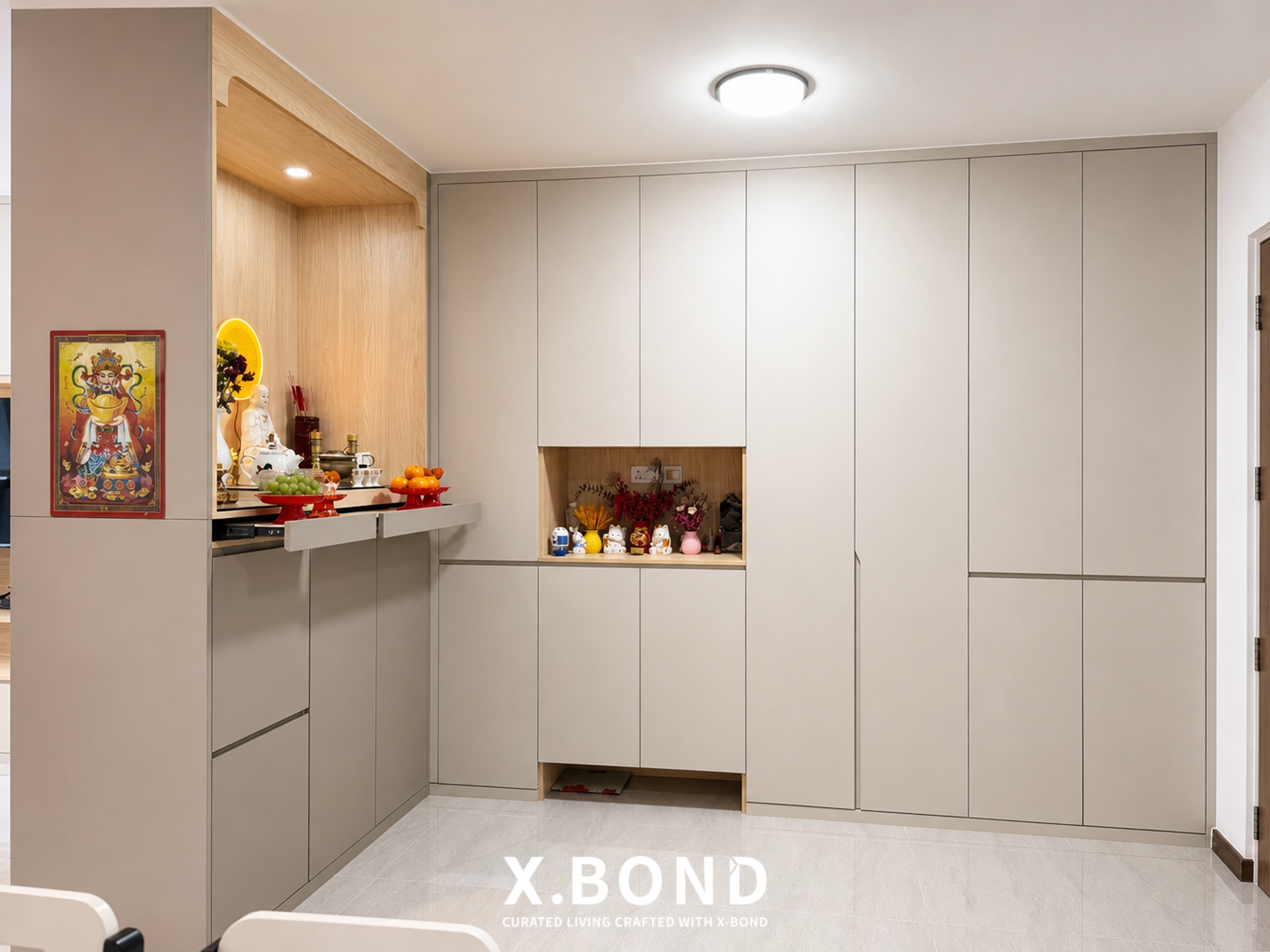 Warm Minimalist HDB in Tengah Central