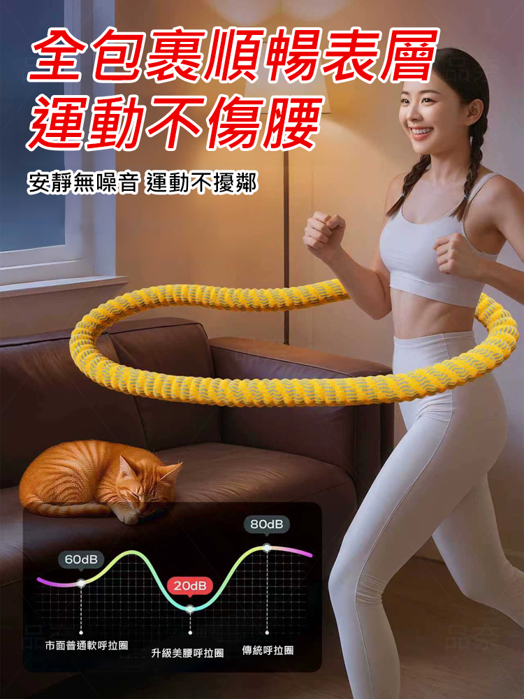 全包不夾肉不傷衣軟體呼拉圈