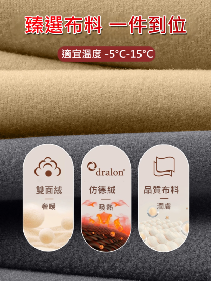 【保暖黑科技】冬季男士半高領衛衣
