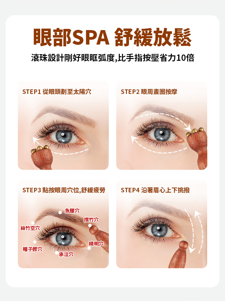 小蓮蓬臉部眼部按摩器
