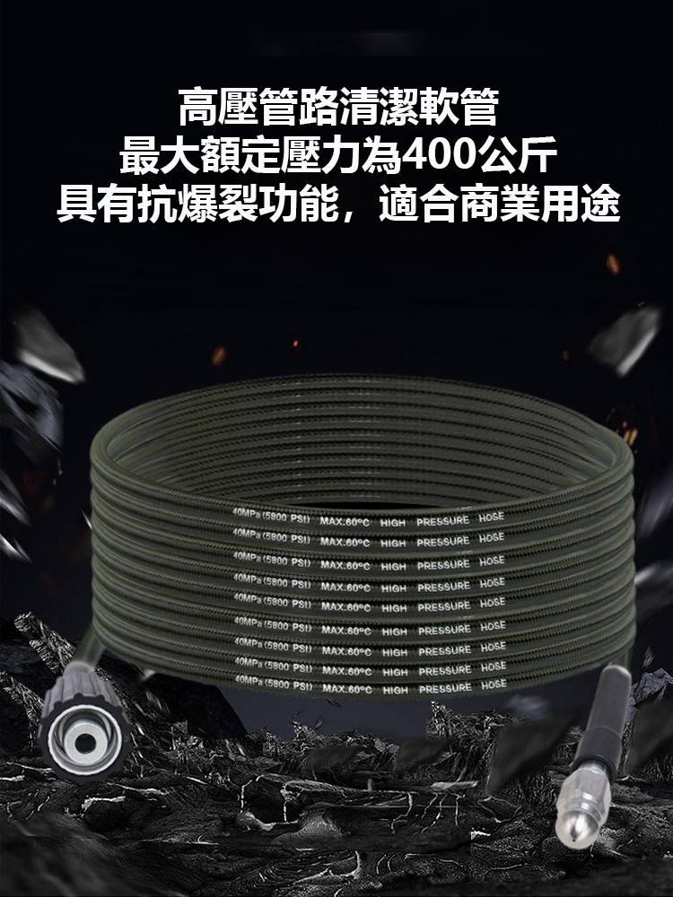 【一沖淨】水老鼠噴頭高壓管清洗疏通套裝