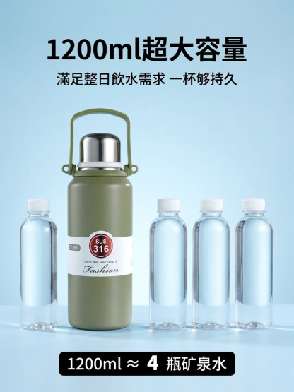 【暢飲清涼】大容量不鏽鋼保冷杯
