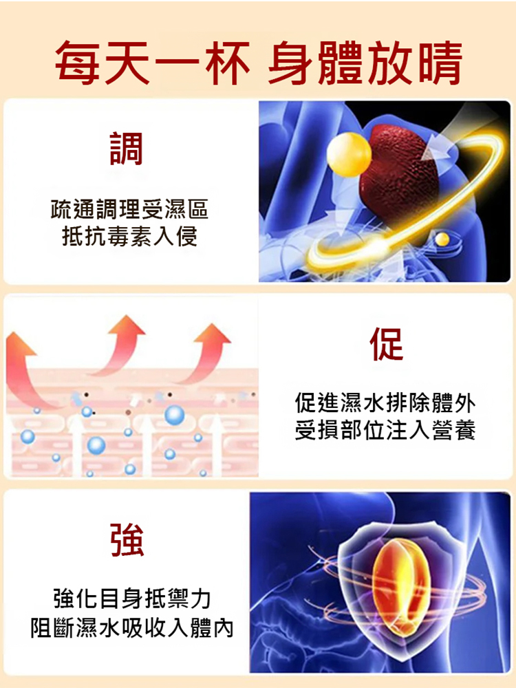 三蒸三曬芡實赤豆薏米茶