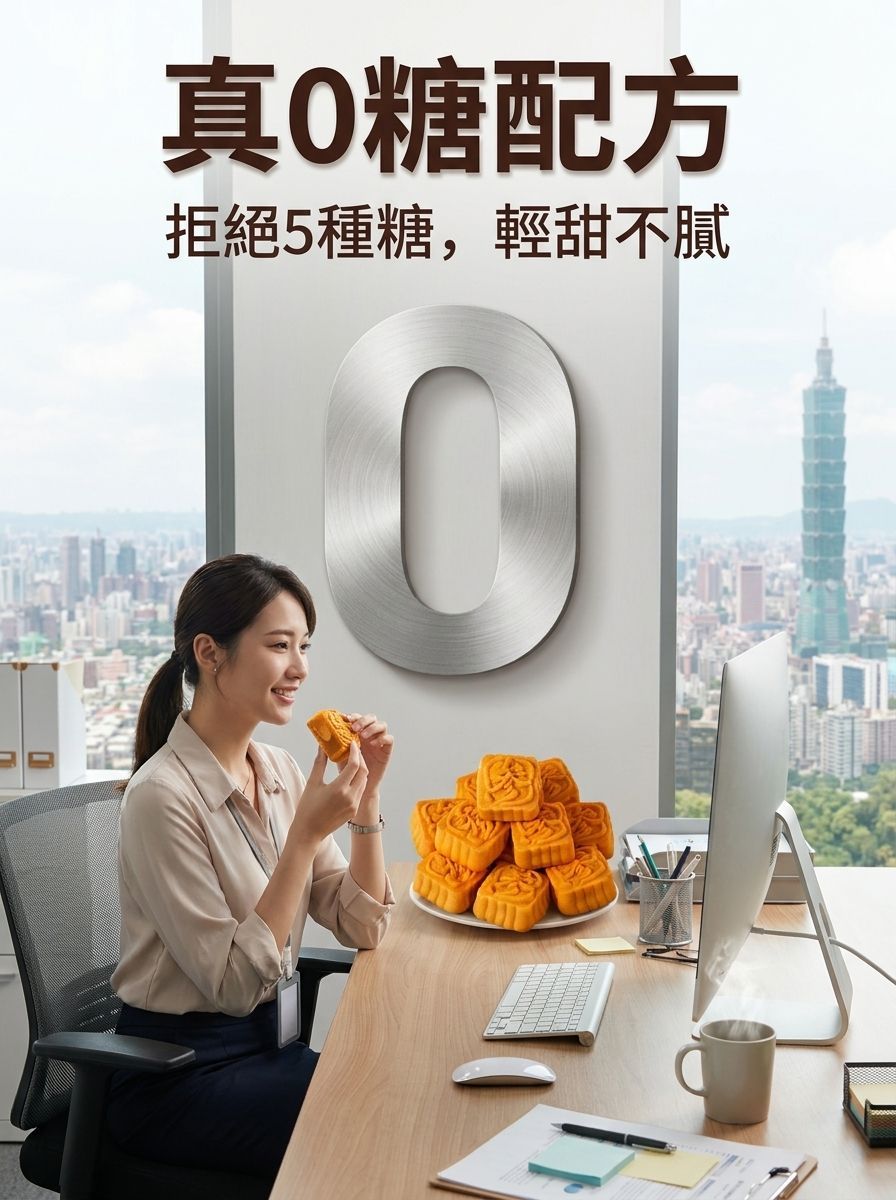 無糖全麥黑芝麻蛋糕