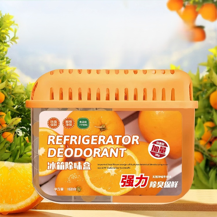 空氣清新橘子味冰箱除味劑