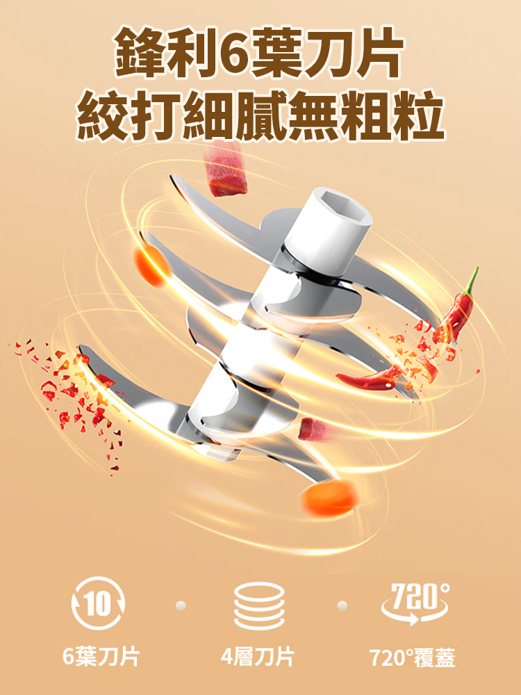 多功能無線料理機