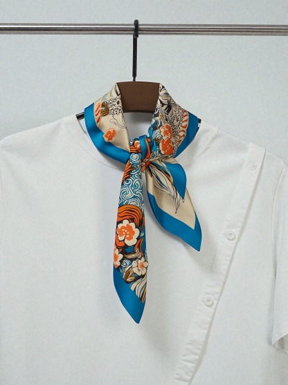 🐎Wild Horizon – Horse Zodiac Silk Scarf