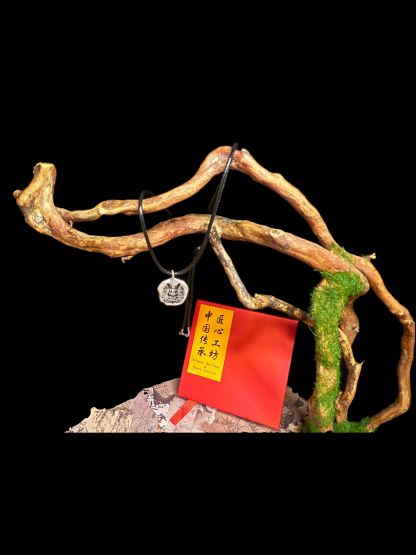 Tranquil Grace — Zodiac Rabbit Fine Silver Necklace