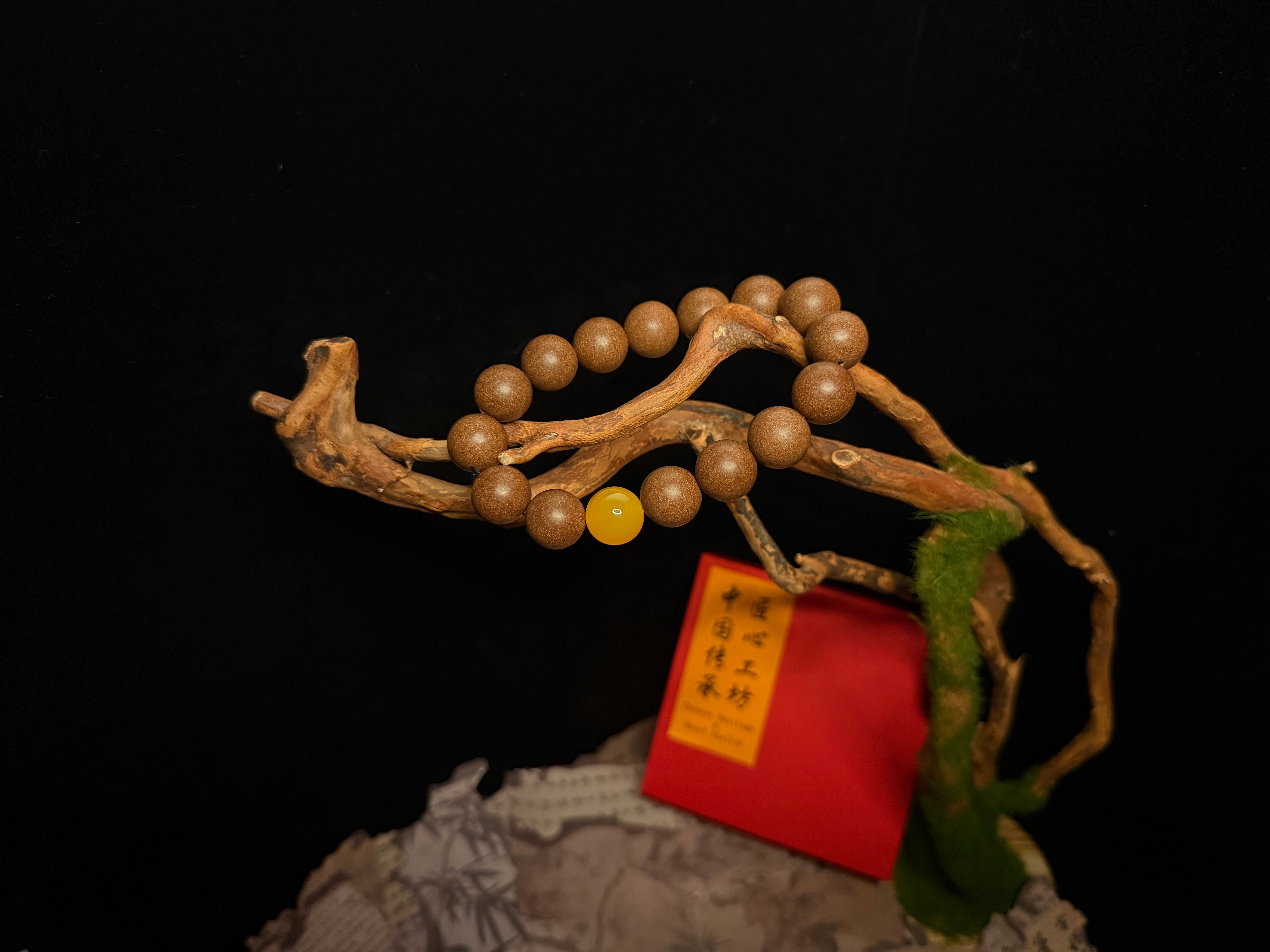 Osmanthus Bliss Herbal Incense Beads Bracelet