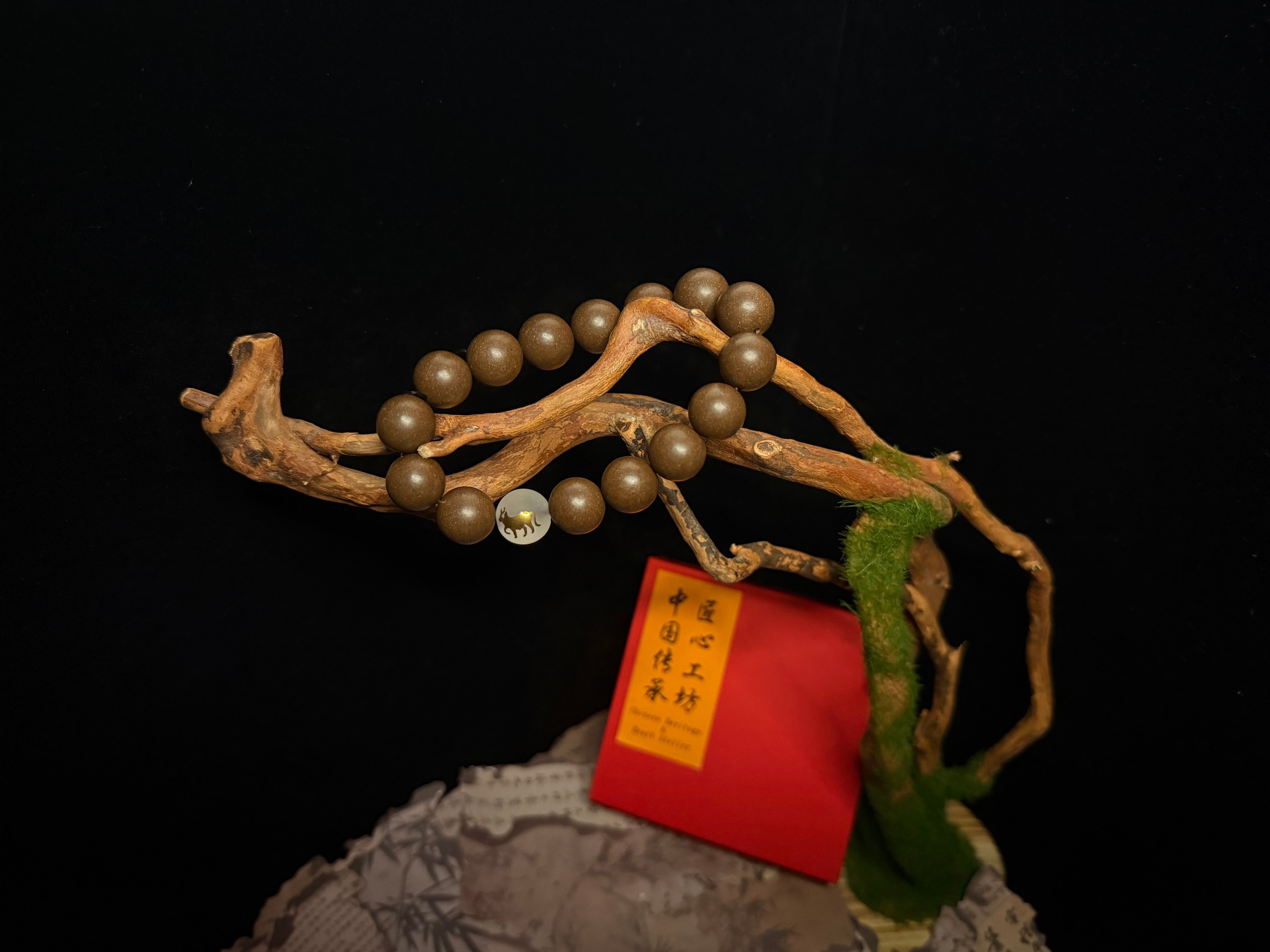 🐂Osmanthus Herbal Incense Beads Bracelet – Zodiac Ox Edition