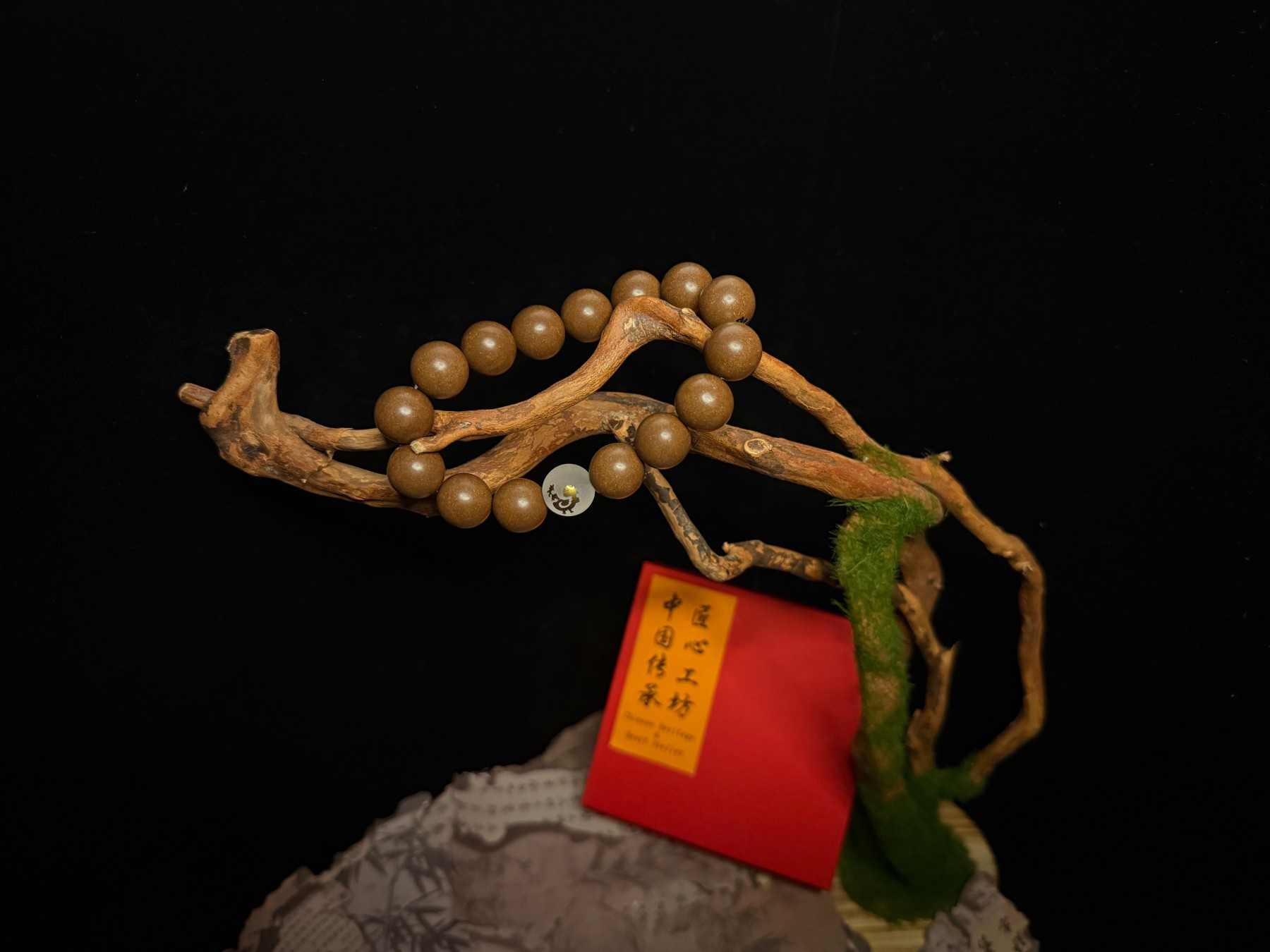 🐓 Wensi Herbal Incense Beads Bracelet – Zodiac Rooster Edition