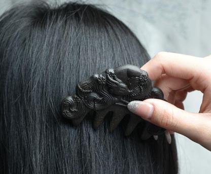 Imperial Concubine Herbal Incense Comb - Nine-Tailed Fox Edition