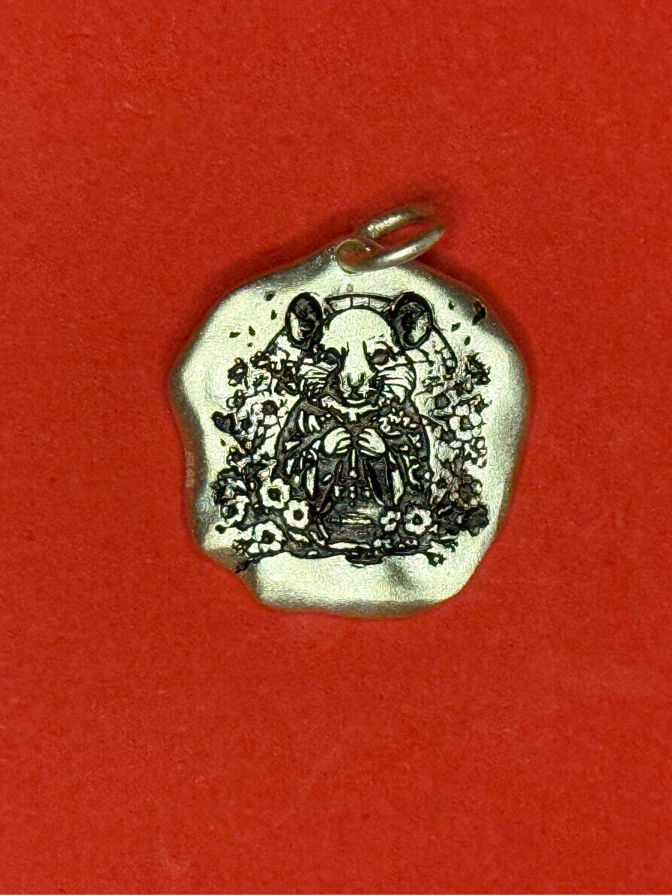 🐭Quick-Witted Rat — Zodiac Rat Sterling Silver Necklace