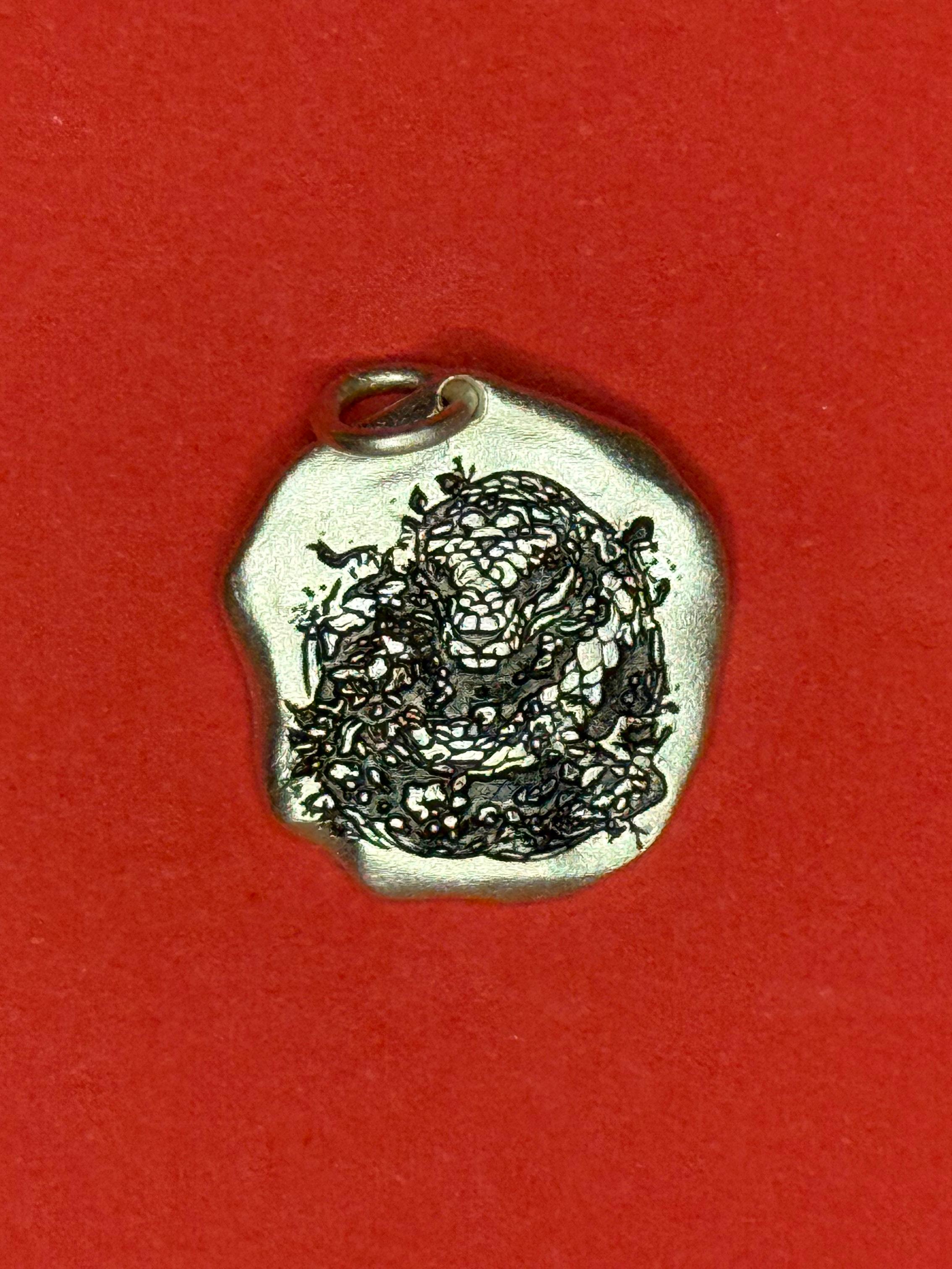 🐍Serpent Insight — Zodiac Snake Fine Silver Necklace