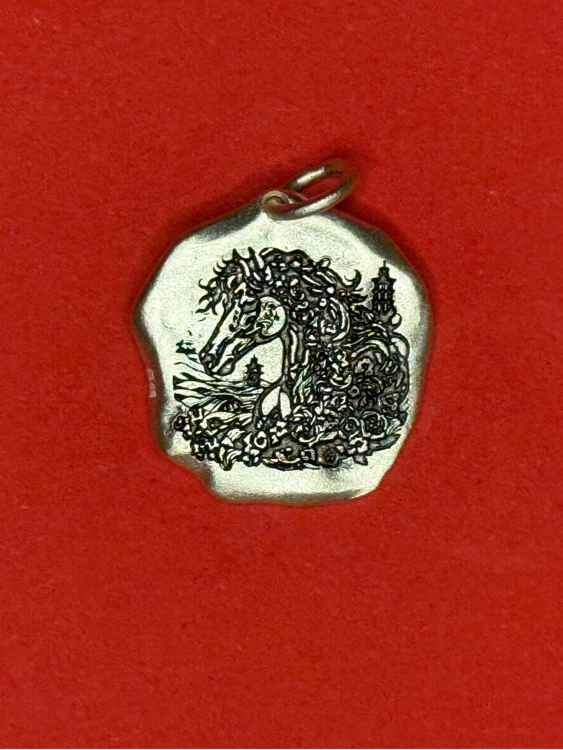 🐎Windrunner Spirit | Zodiac Horse Fine Silver Necklace