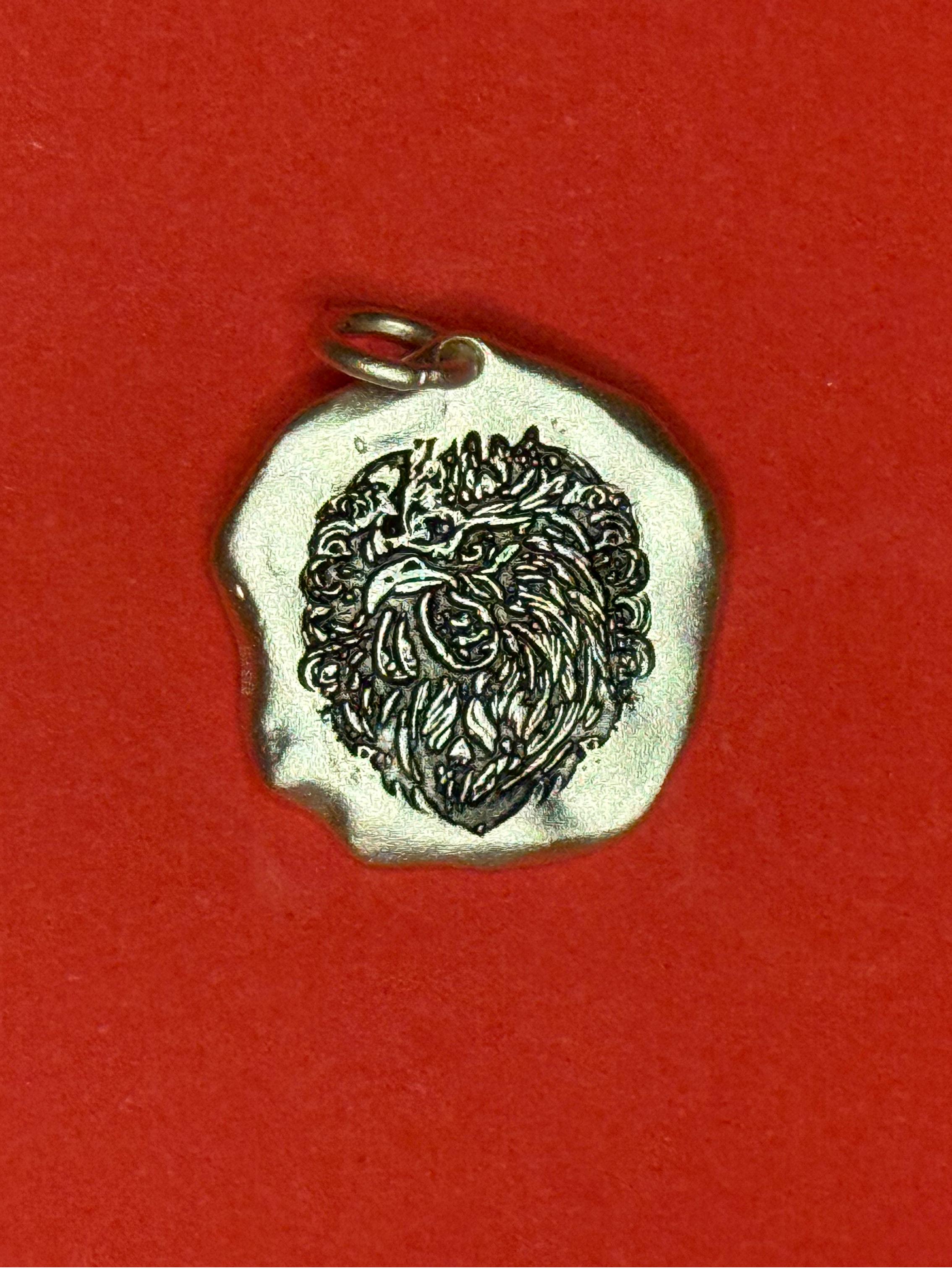 🐓Dawn Herald | Zodiac Rooster Fine Silver Necklace