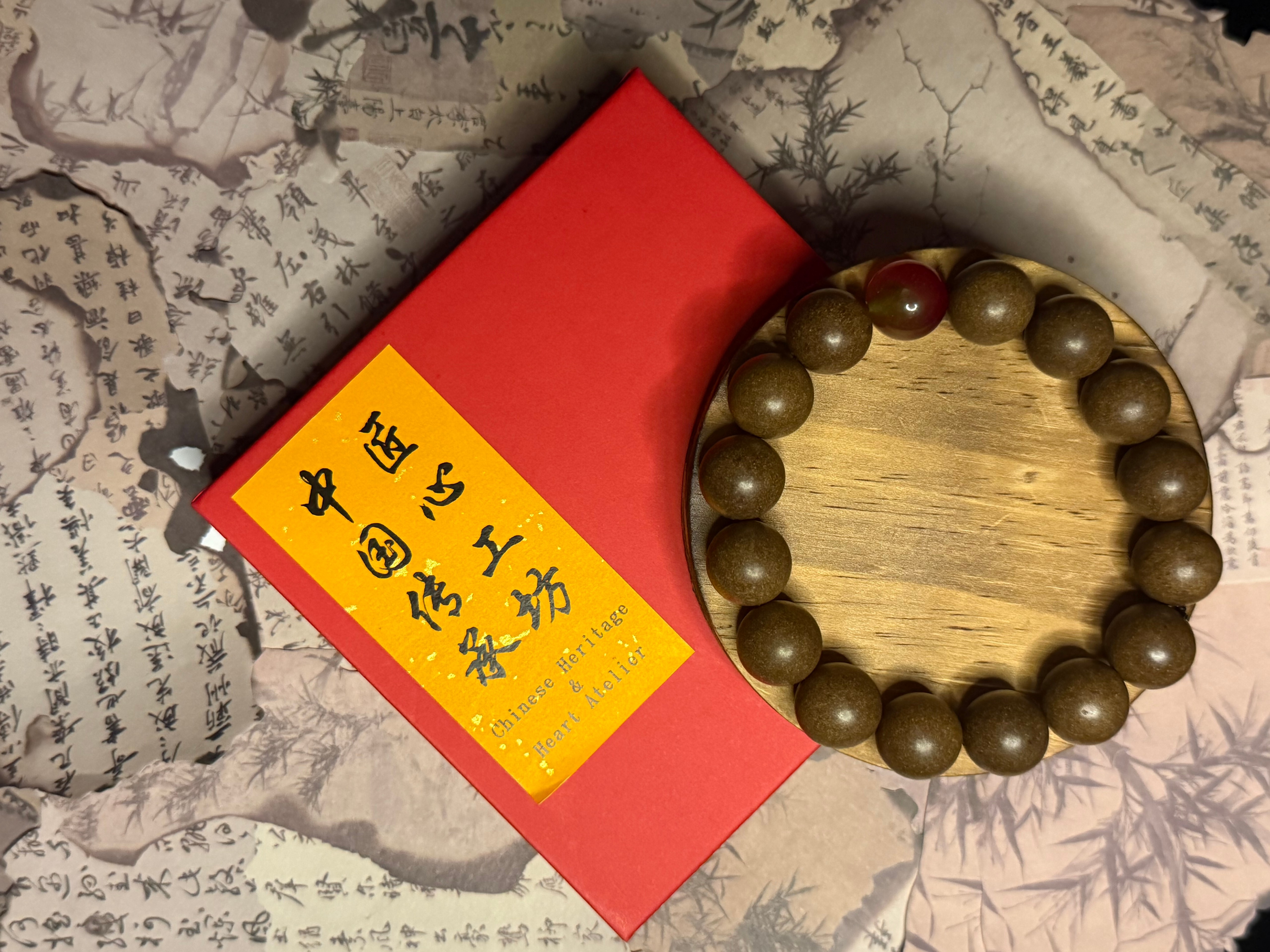 Jasmine Oolong Harmony Herbal Incense Beads Bracelet