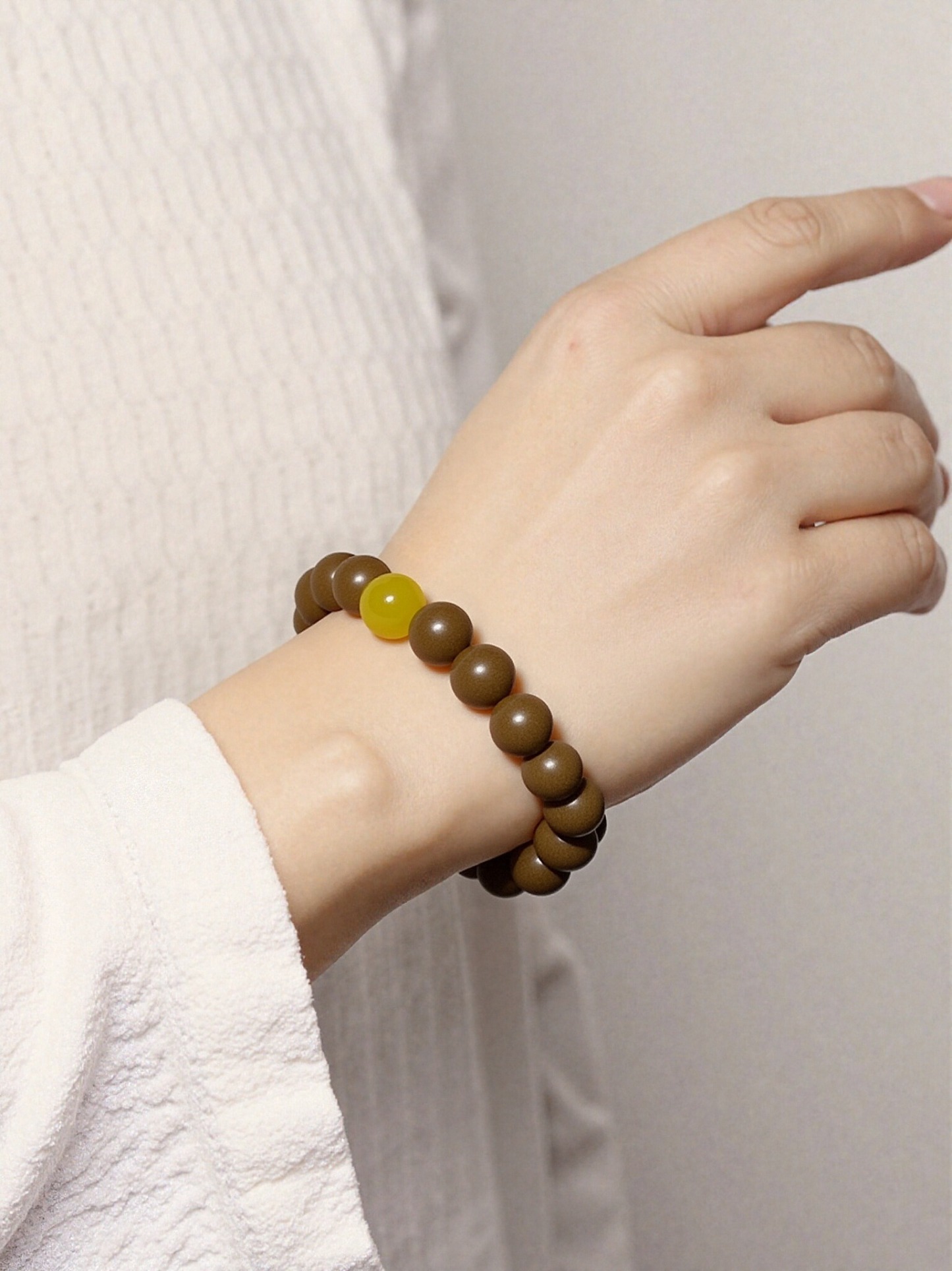 Osmanthus Bliss Herbal Incense Beads Bracelet
