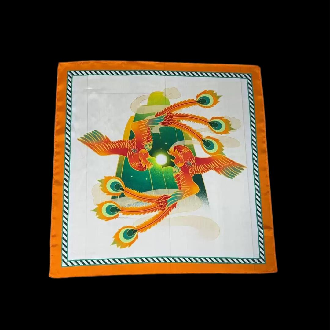 Phoenix Reverie Silk Scarf