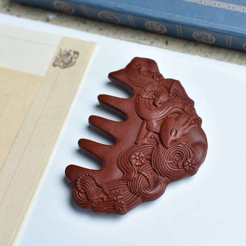 Imperial Concubine Herbal Incense Comb - Nine-Tailed Fox Edition