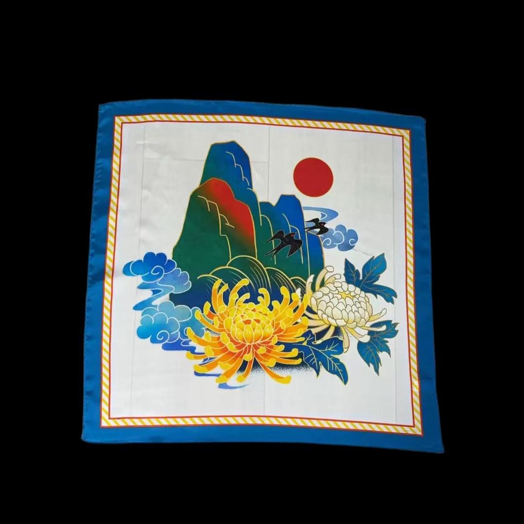 Whispers of Autumn Silk Scarf