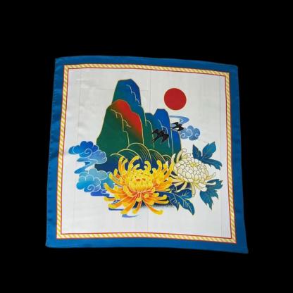 Whispers of Autumn Silk Scarf