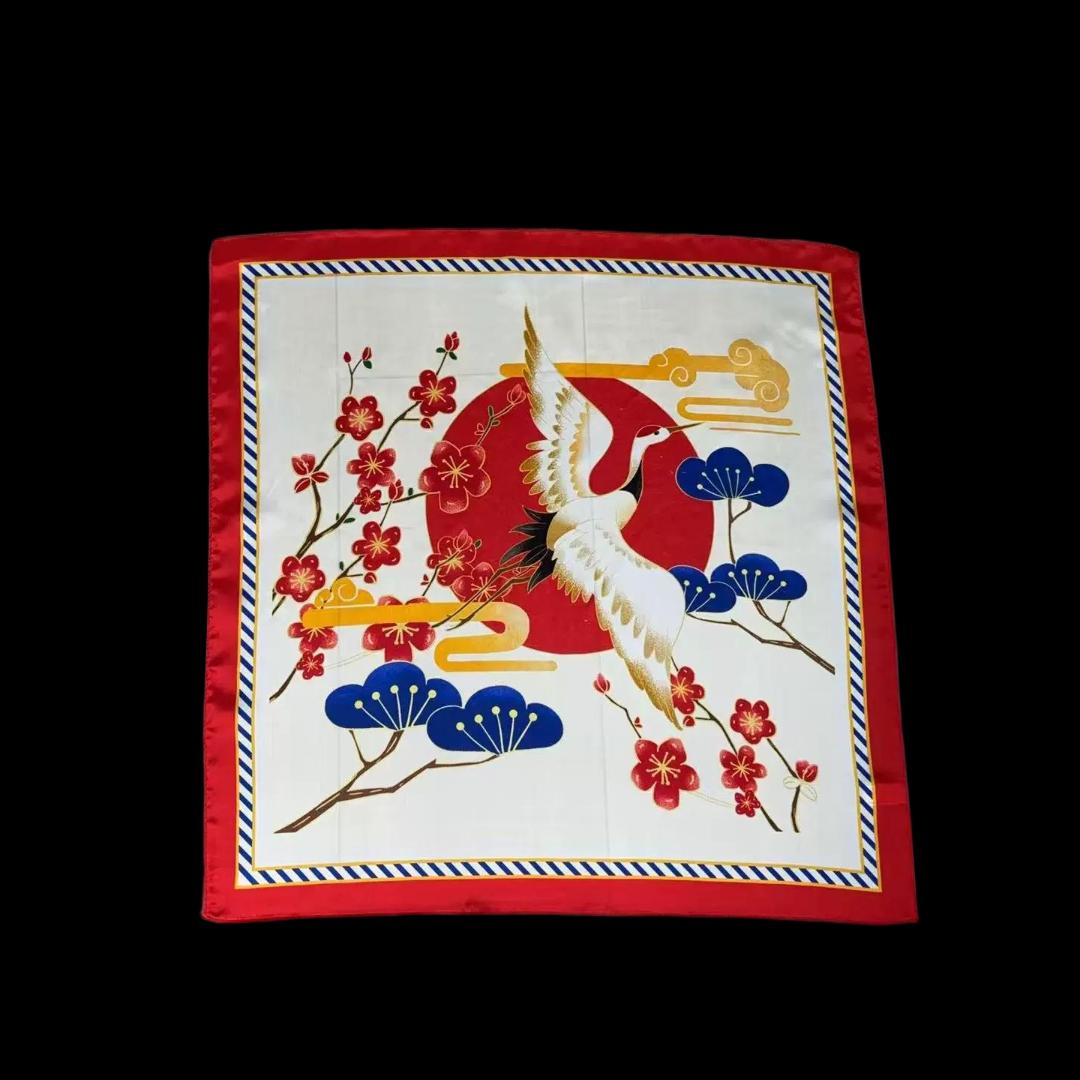 Crimson Grace Silk Scarf