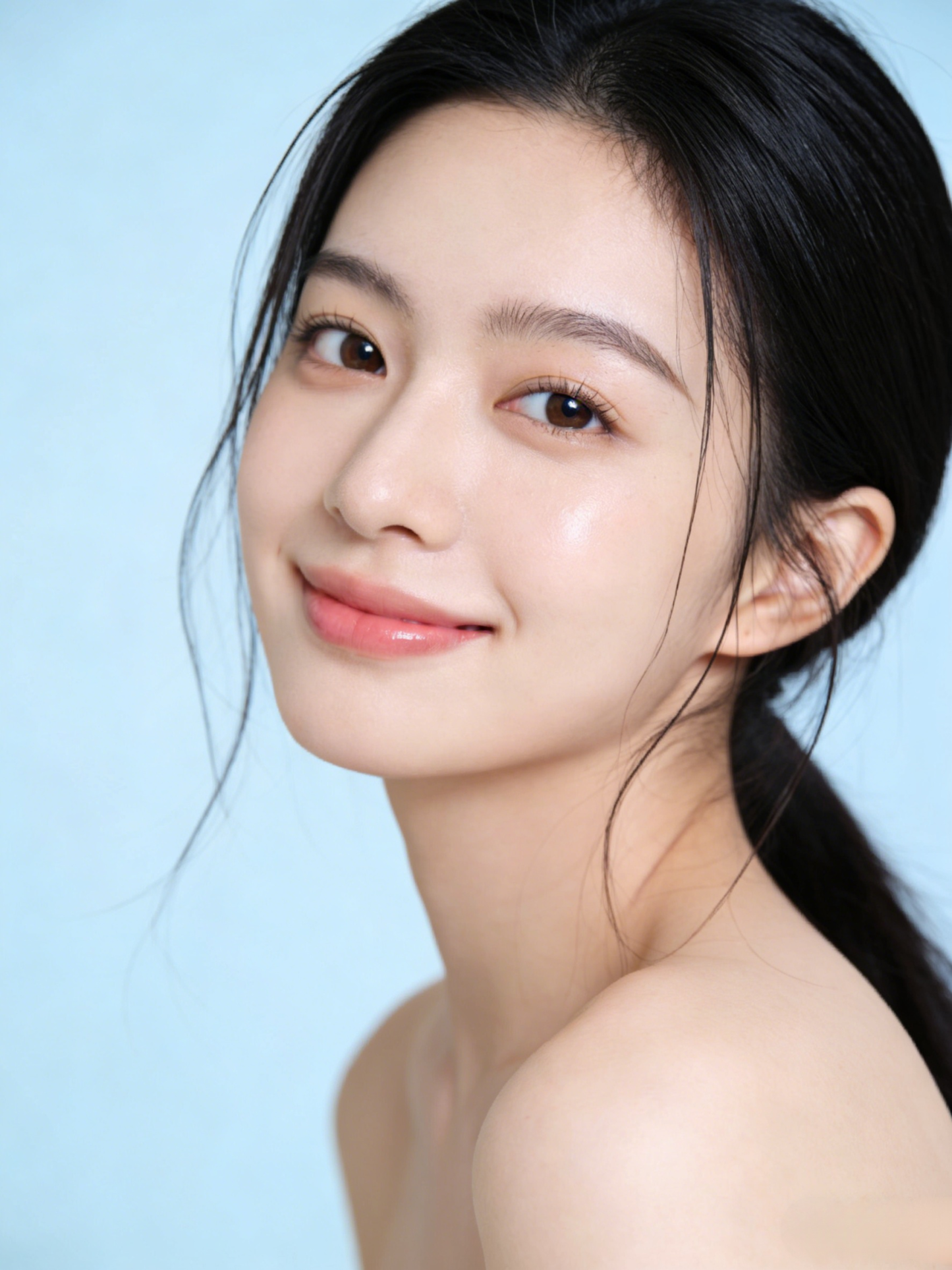 Female private area cleansing, gentle care, refreshing wash