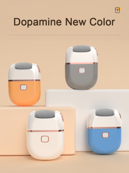 [Powerful callus removal without damaging the skin] Full body washable electric foot grinder