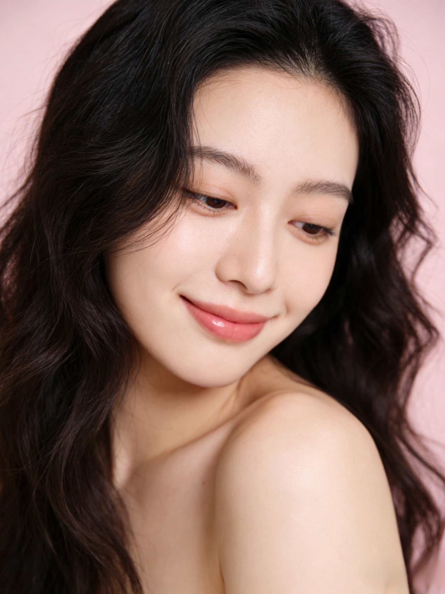 Female private area cleansing, gentle care, refreshing wash