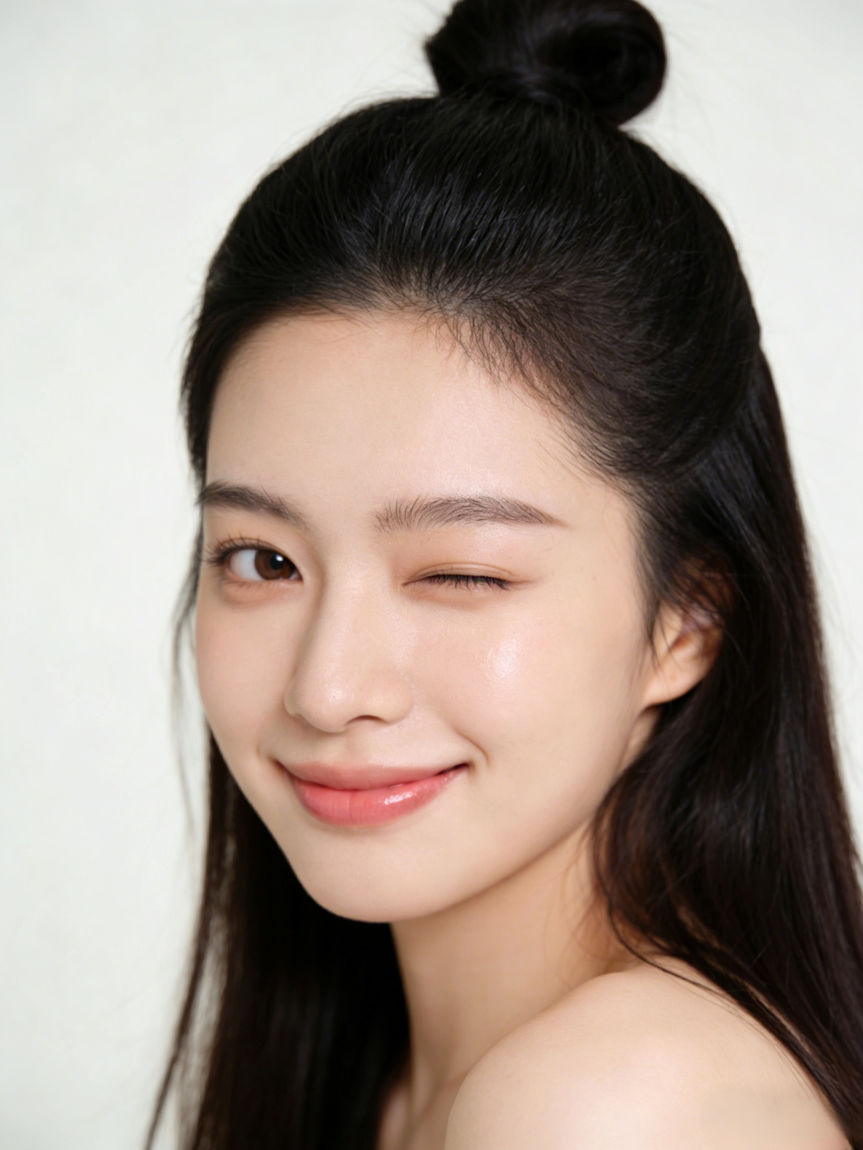 Female private area cleansing, gentle care, refreshing wash