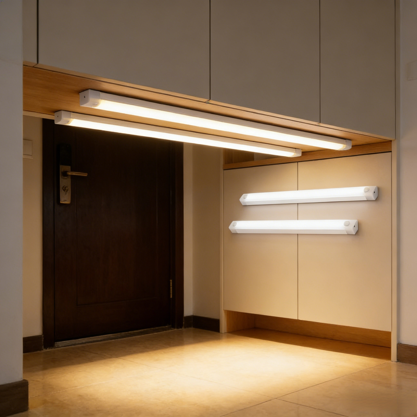 Ultra-thin sensor strip light