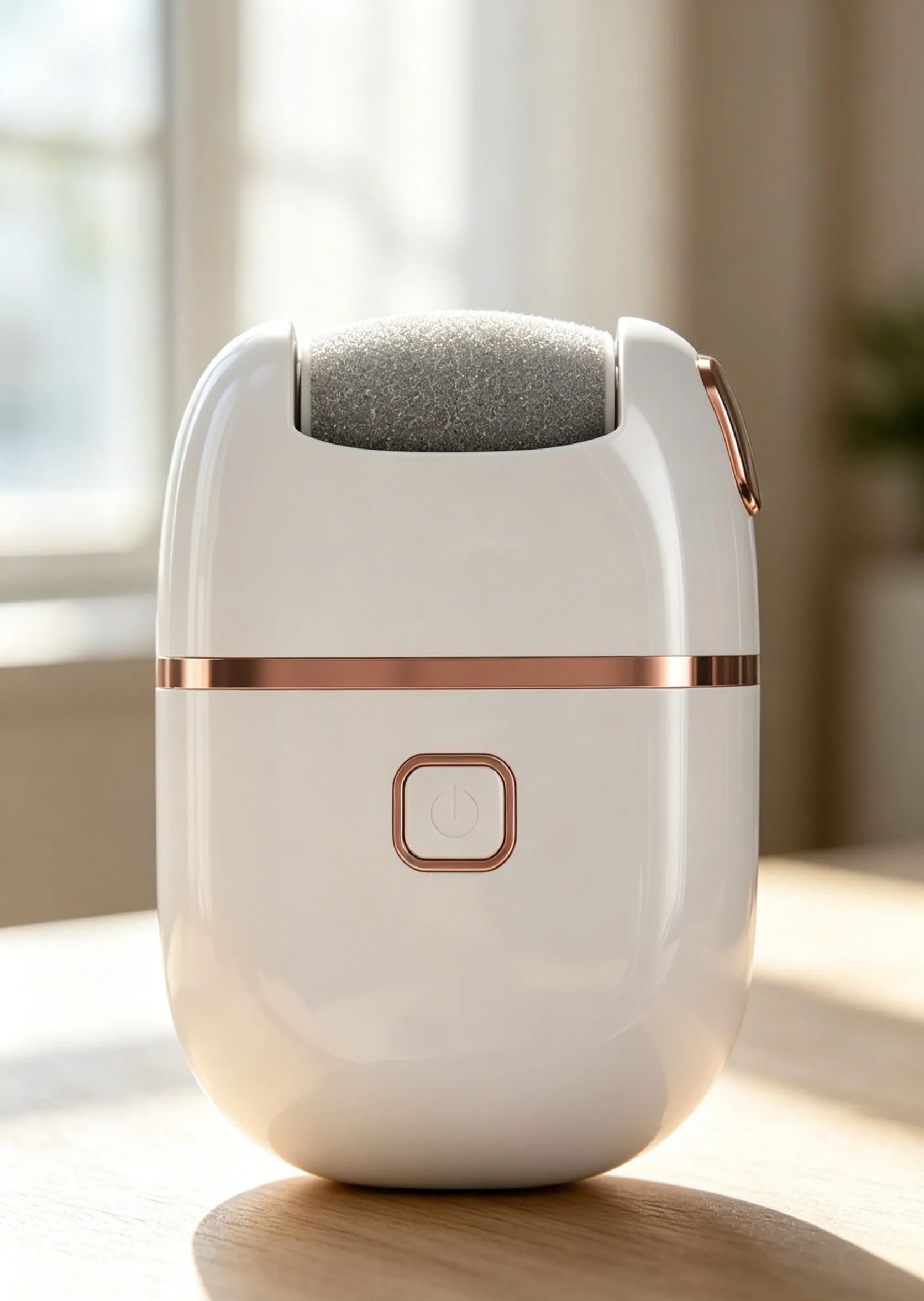 [Powerful callus removal without damaging the skin] Full body washable electric foot grinder