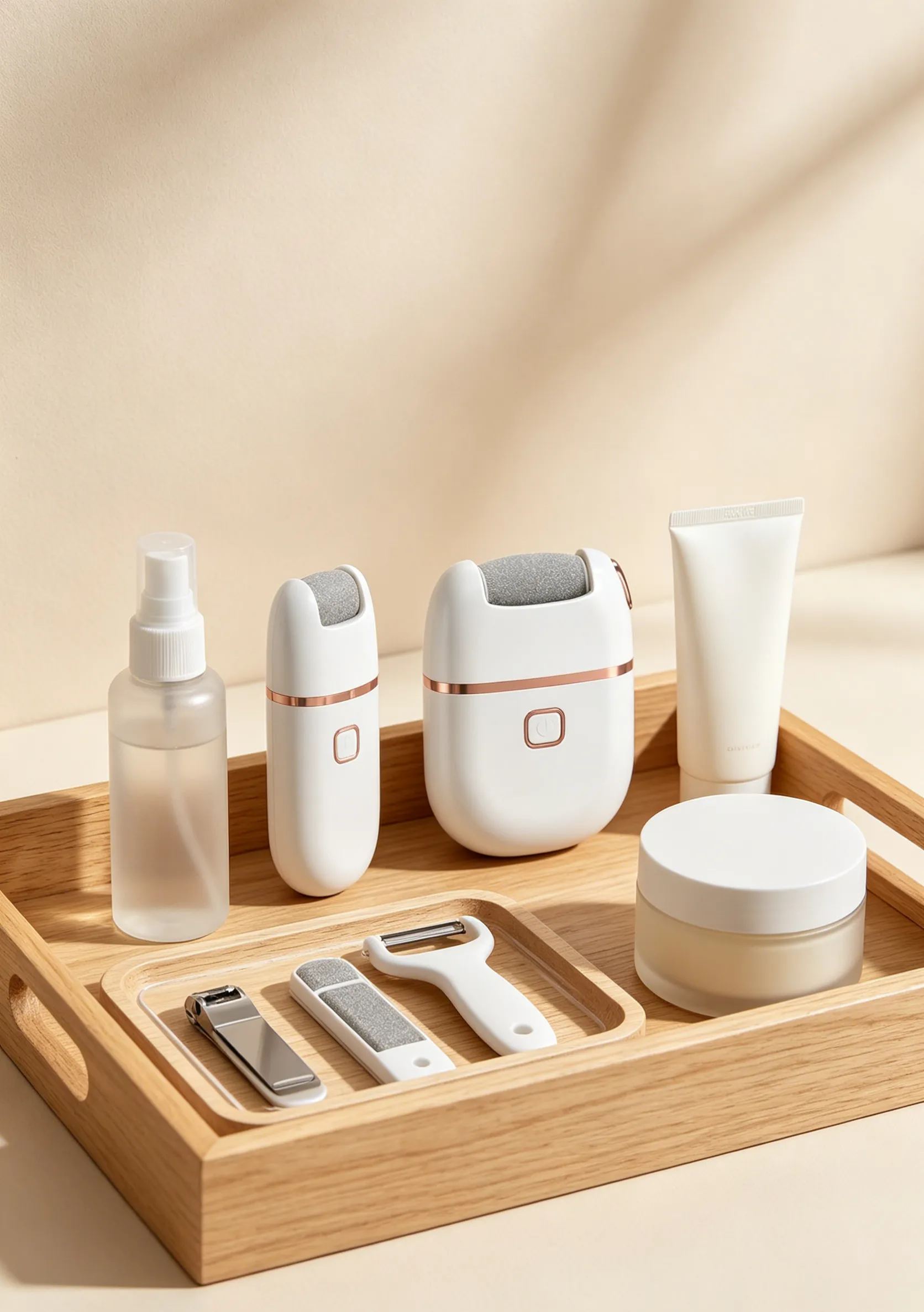 [Powerful callus removal without damaging the skin] Full body washable electric foot grinder