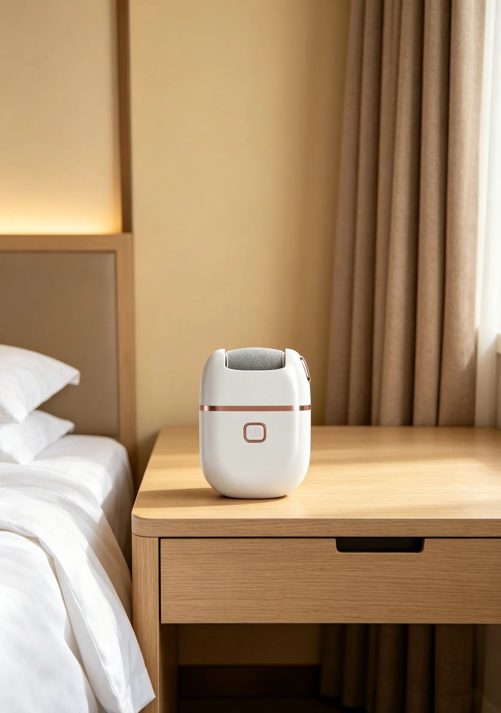 [Powerful callus removal without damaging the skin] Full body washable electric foot grinder