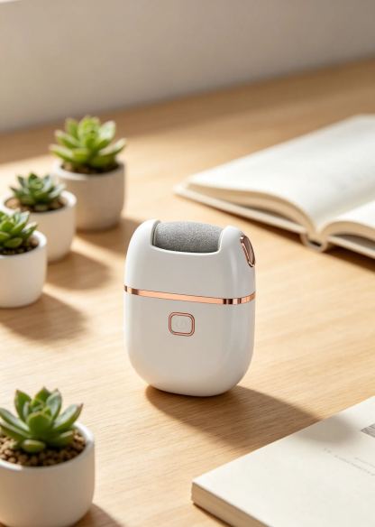 [Powerful callus removal without damaging the skin] Full body washable electric foot grinder