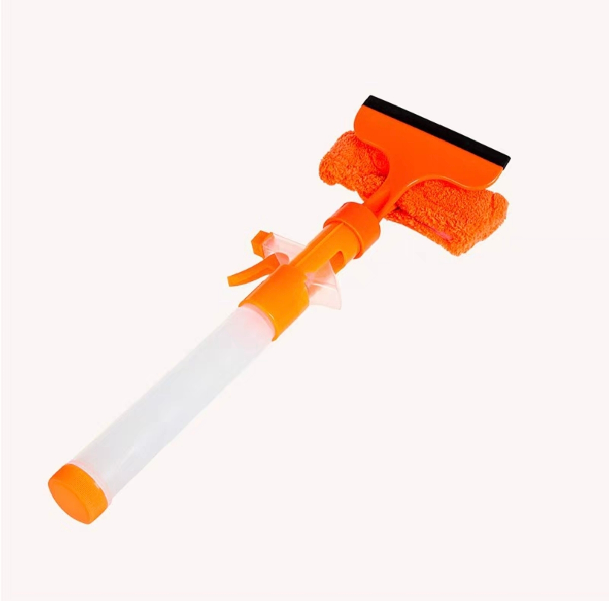 Multifunctional glass cleaning scraper