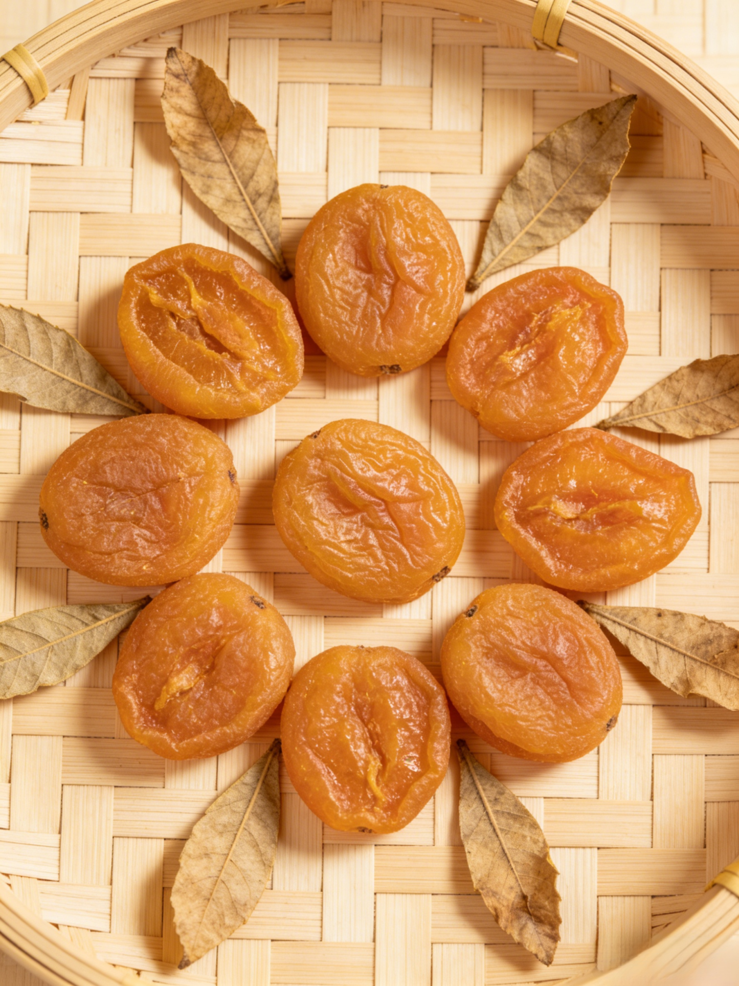 Dried Pei Pa Koa with Bamboo Salt (Pure Natural)