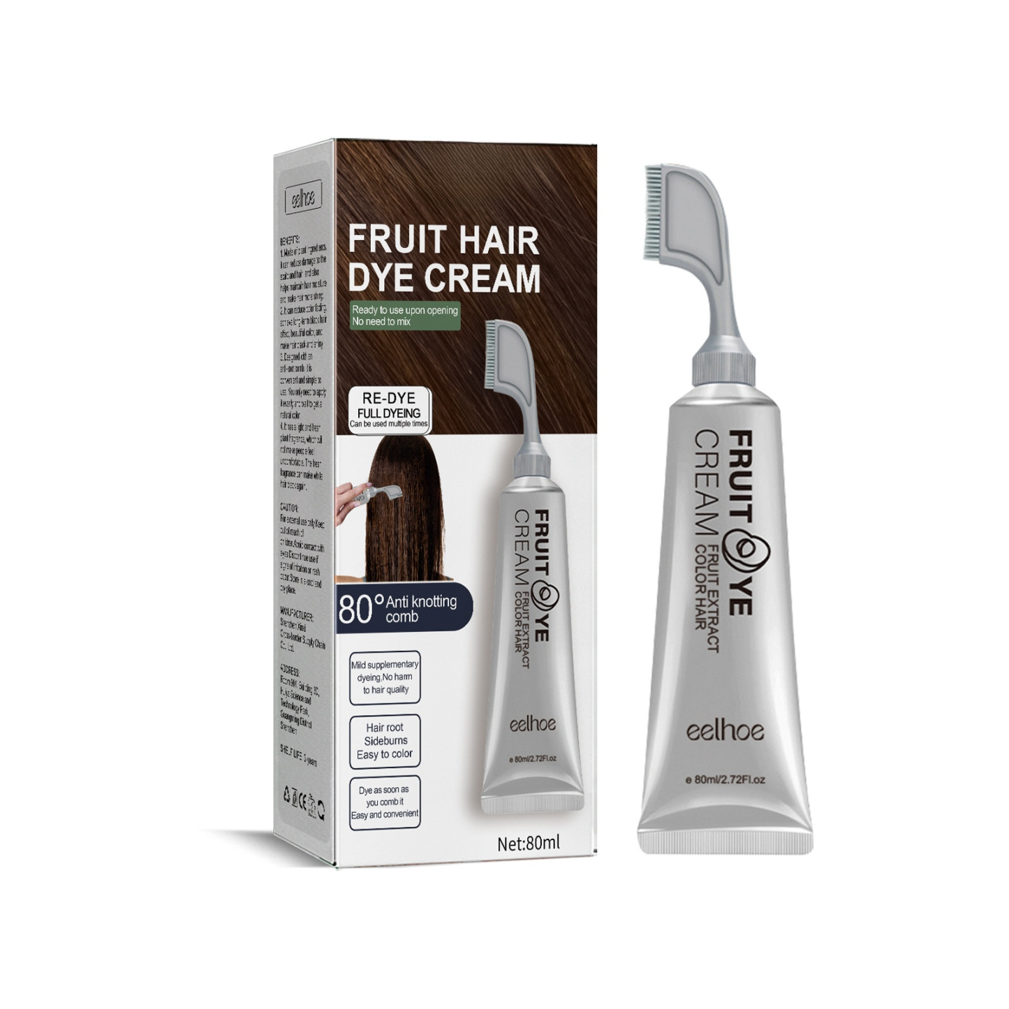 Natural black hair cream