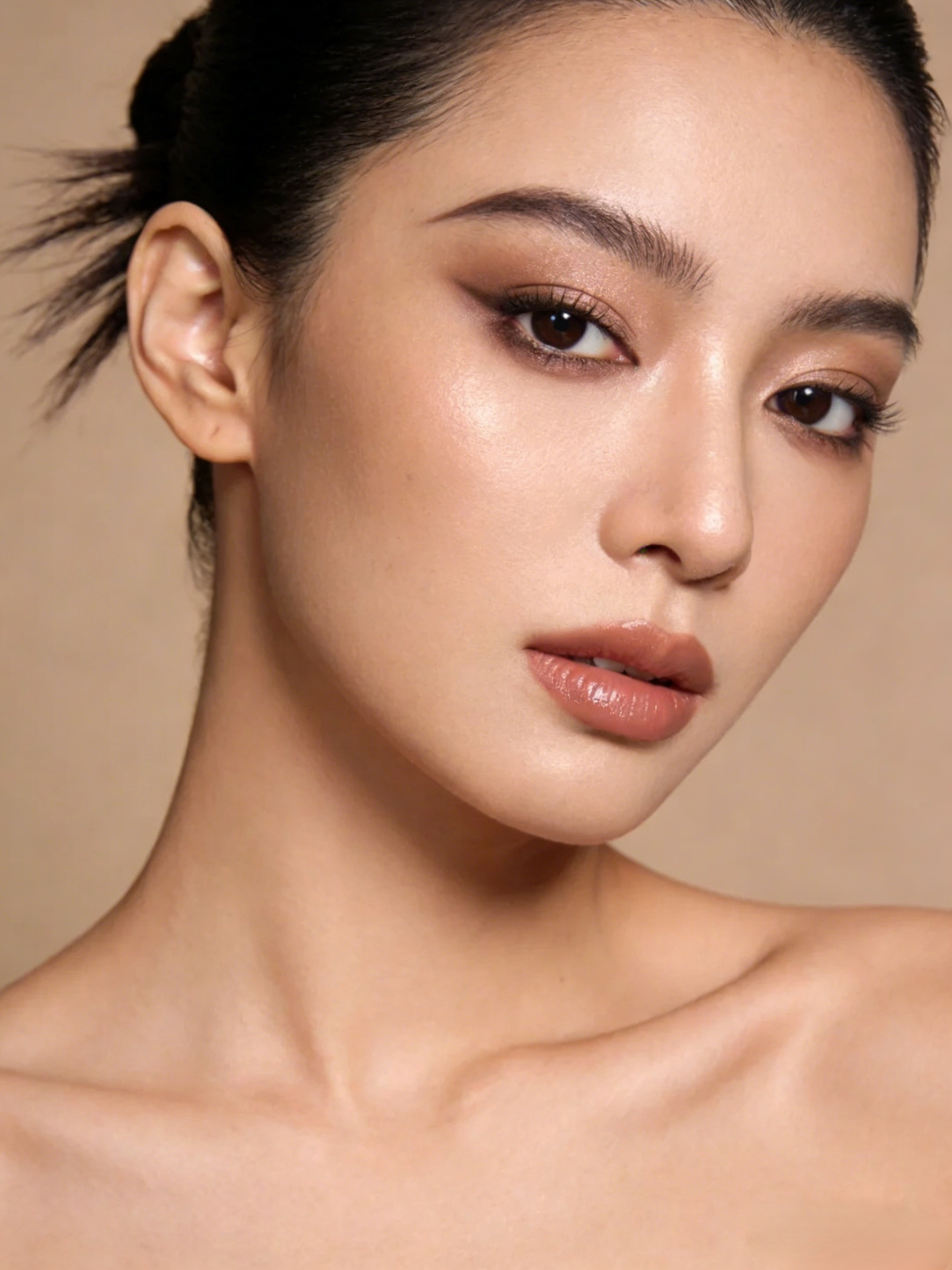 Natural double-end highlight contour stick
