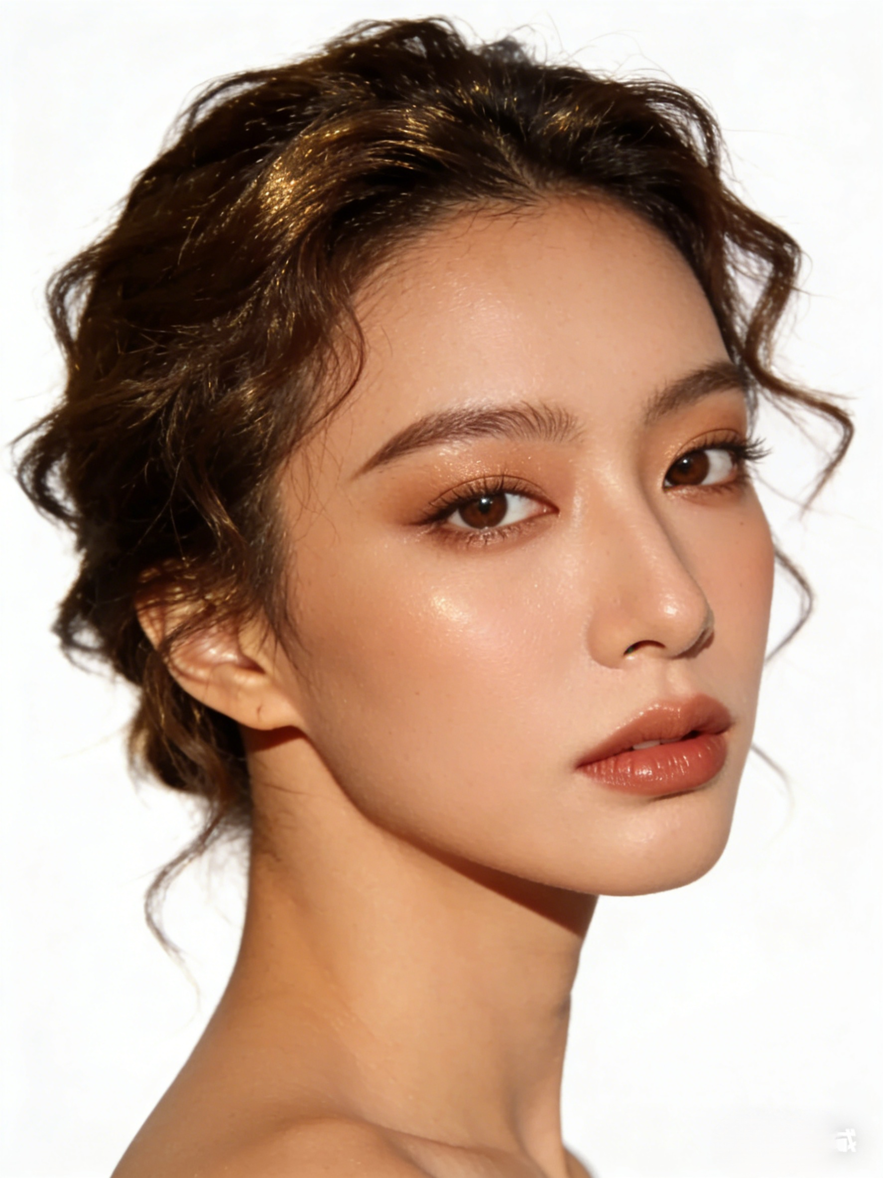 Natural double-end highlight contour stick