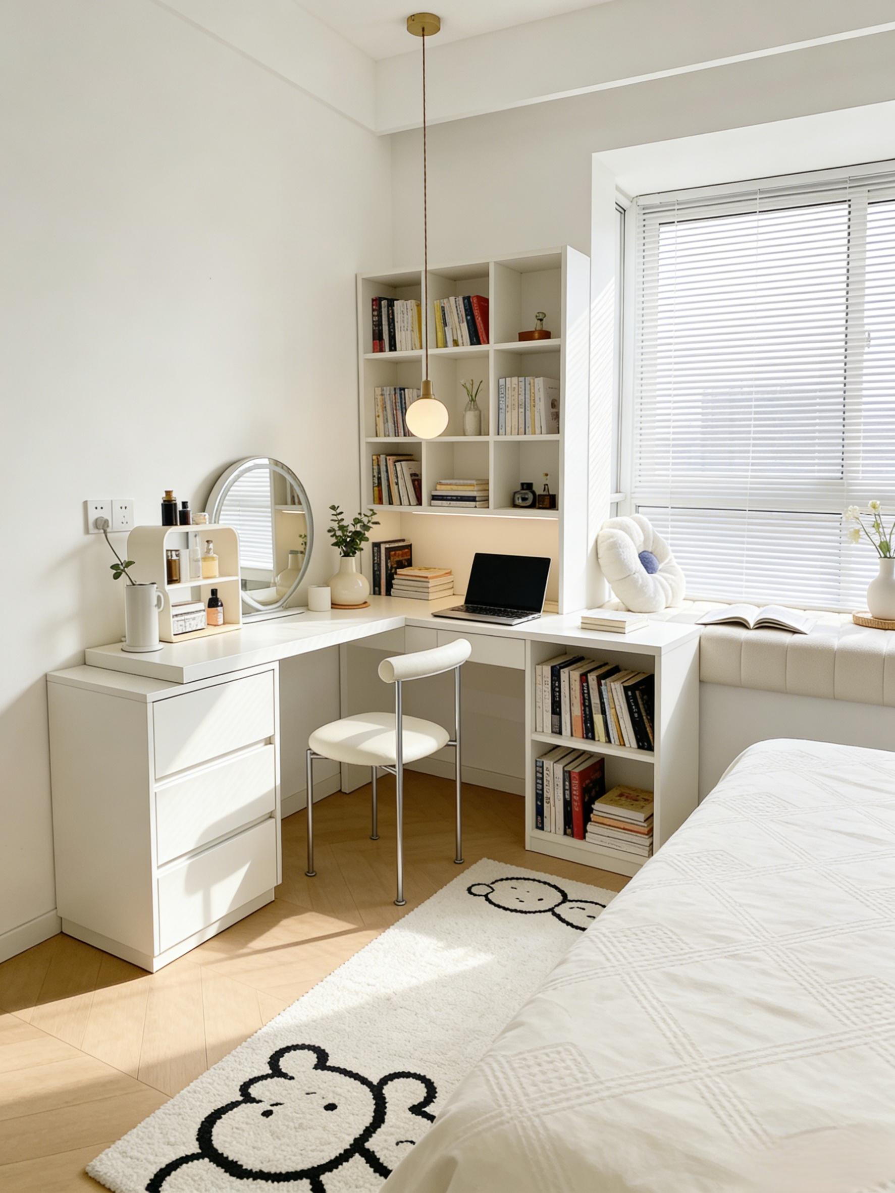 Moisture-absorbing, dust-removing, odor-decomposing air magic box