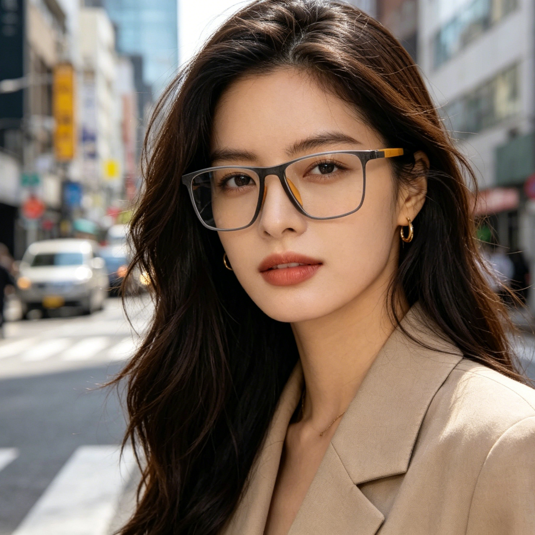 Ultra-light and comfortable anti-blue light presbyopia glasses